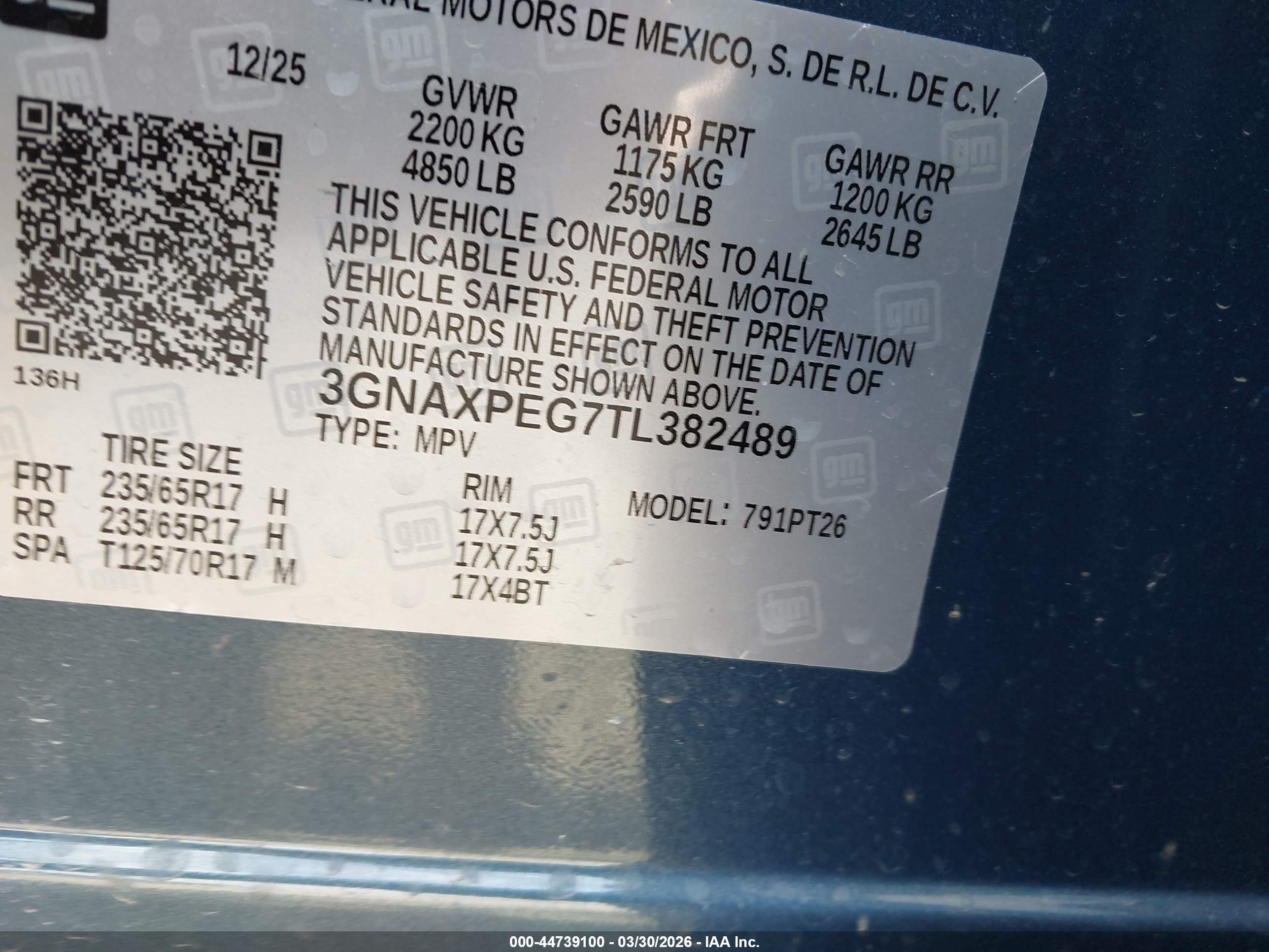 CHEVROLET EQUINOX image 9