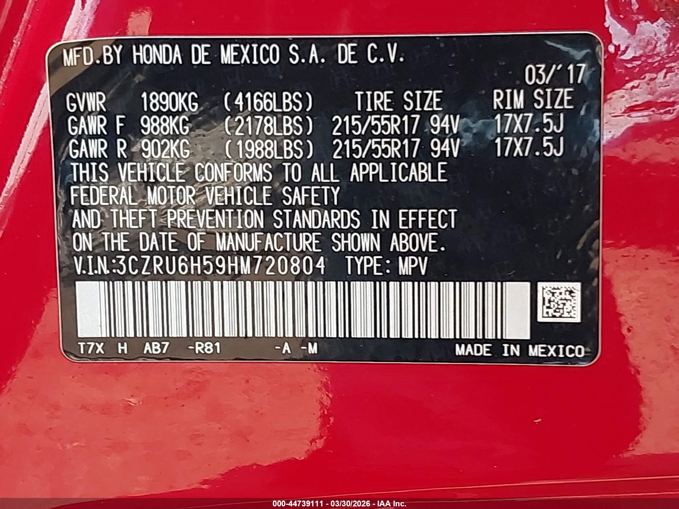 HONDA HR-V image 9