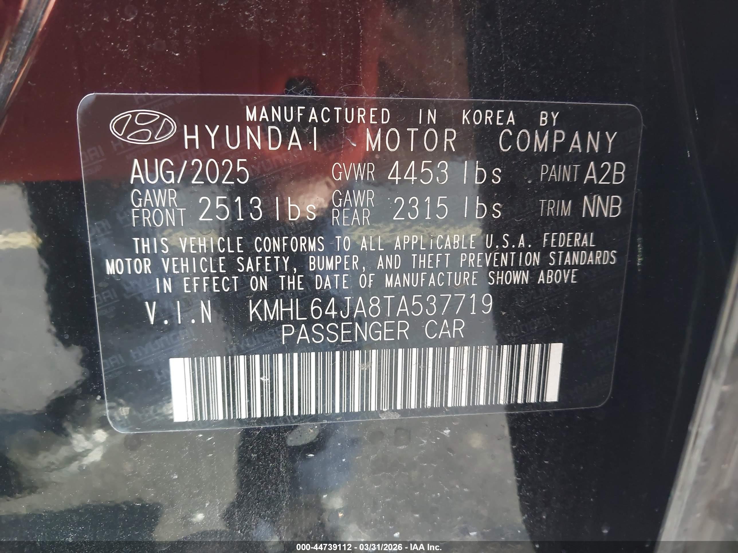 HYUNDAI SONATA image 9