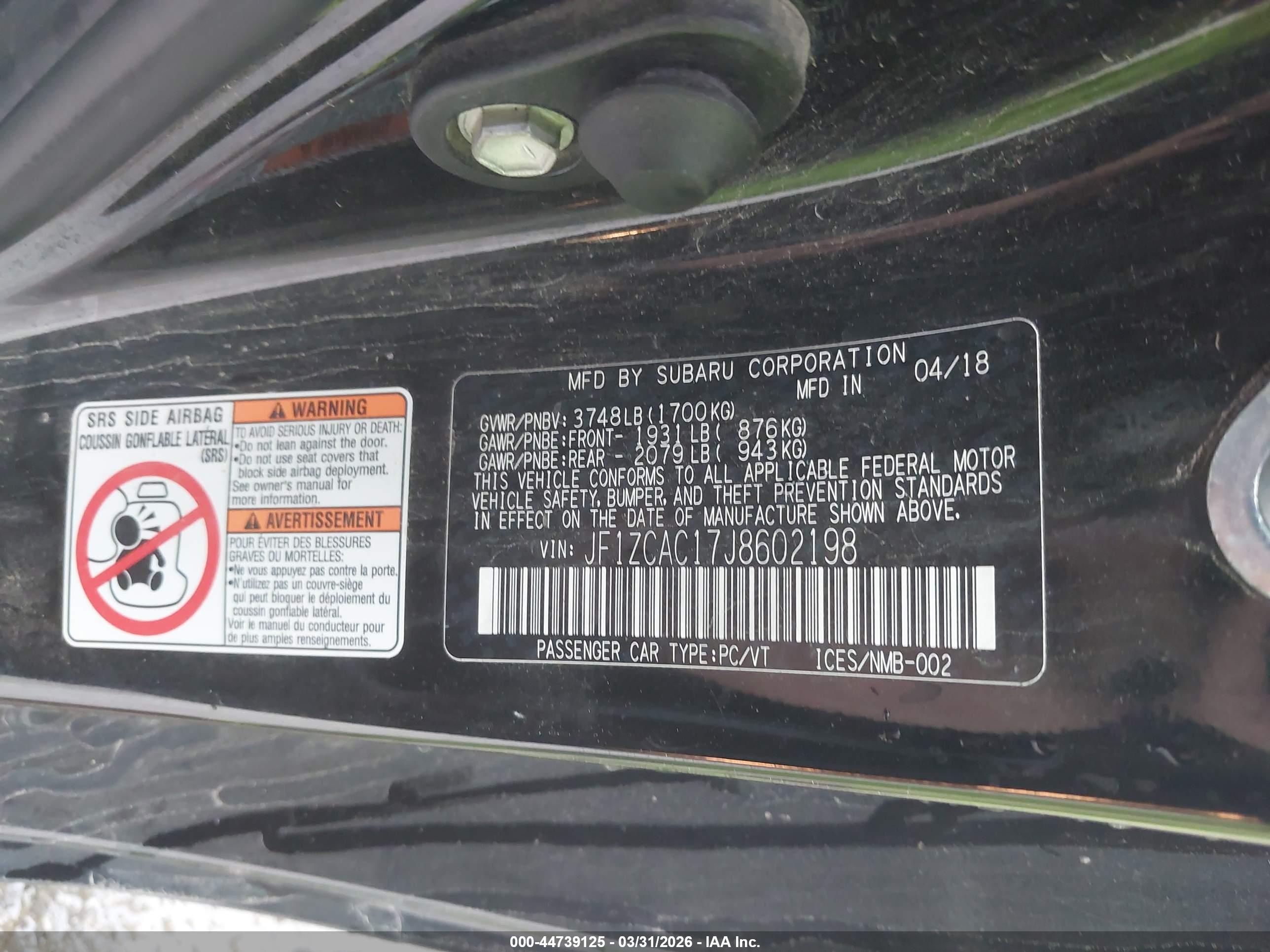 SUBARU BRZ image 9