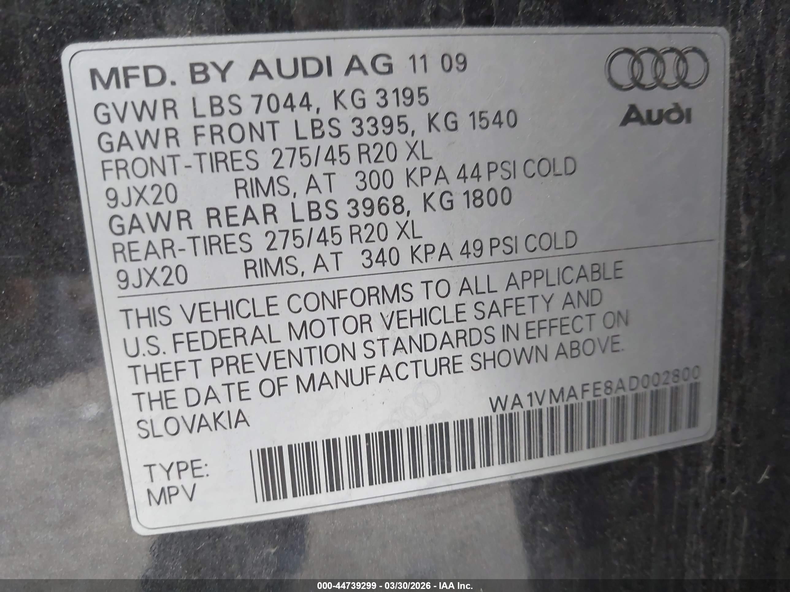 AUDI Q7 image 9