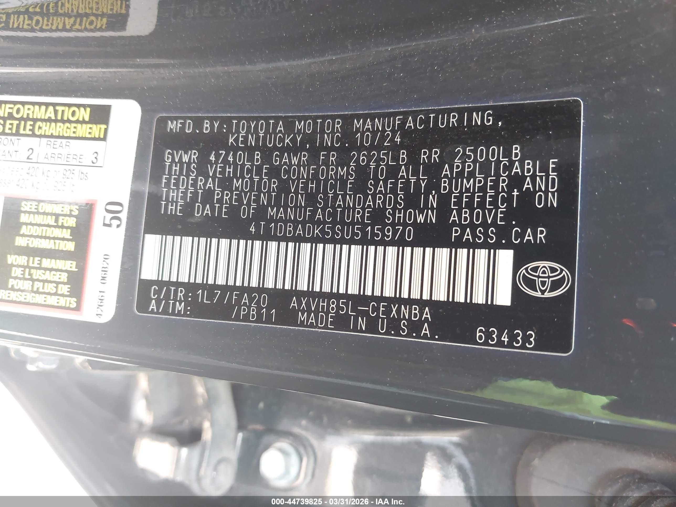 TOYOTA CAMRY image 9