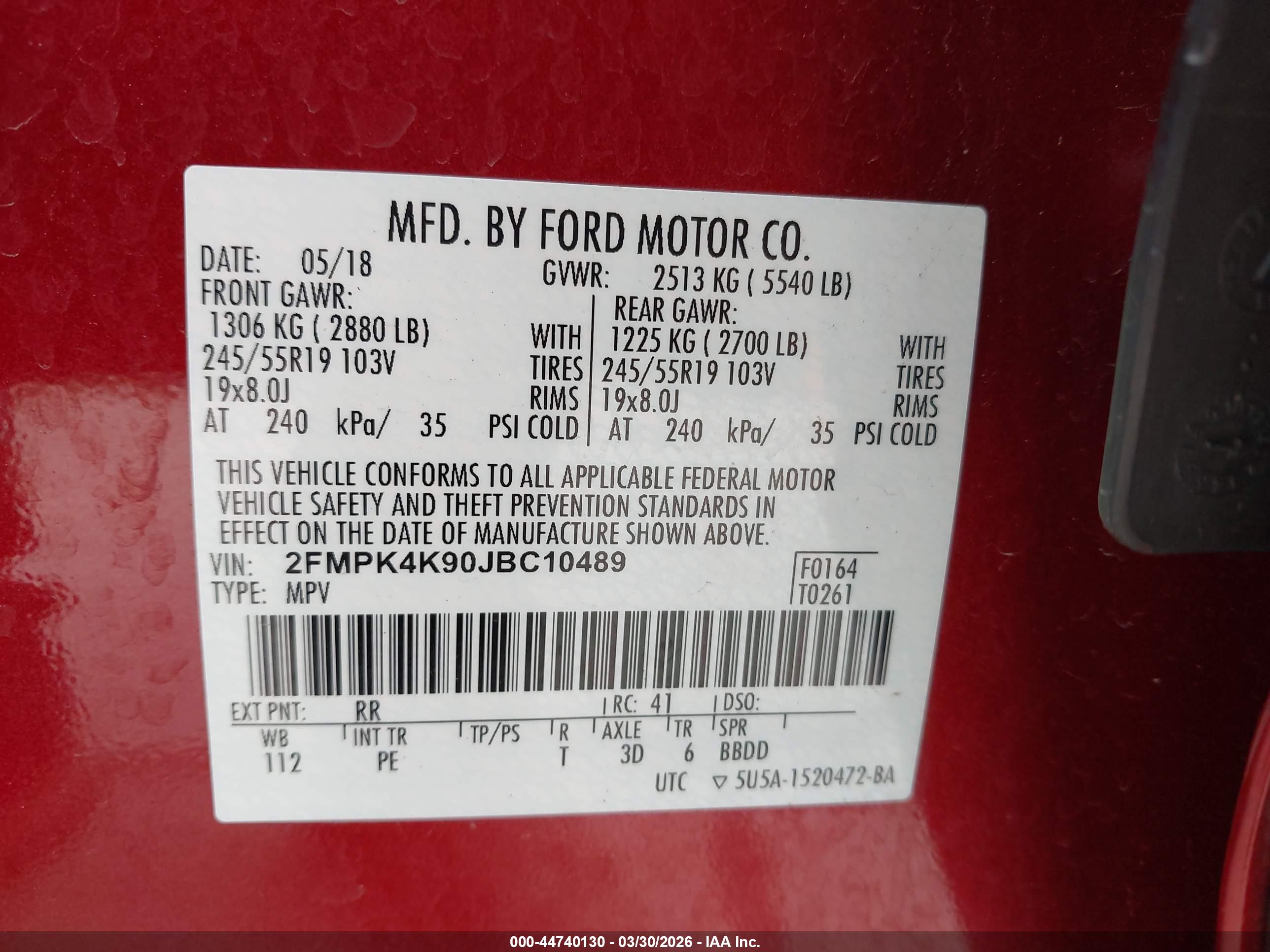 FORD EDGE image 9