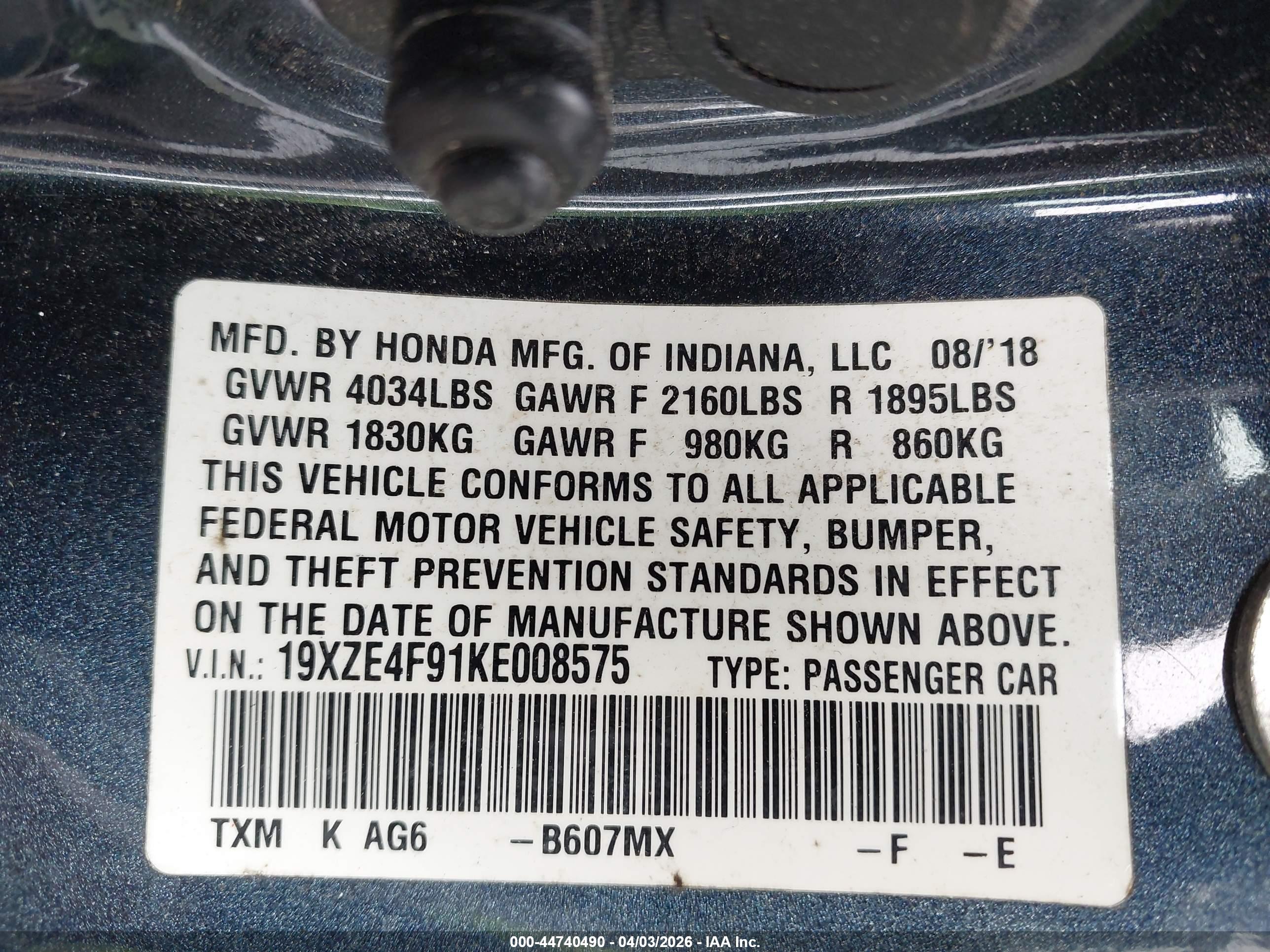 HONDA INSIGHT image 9
