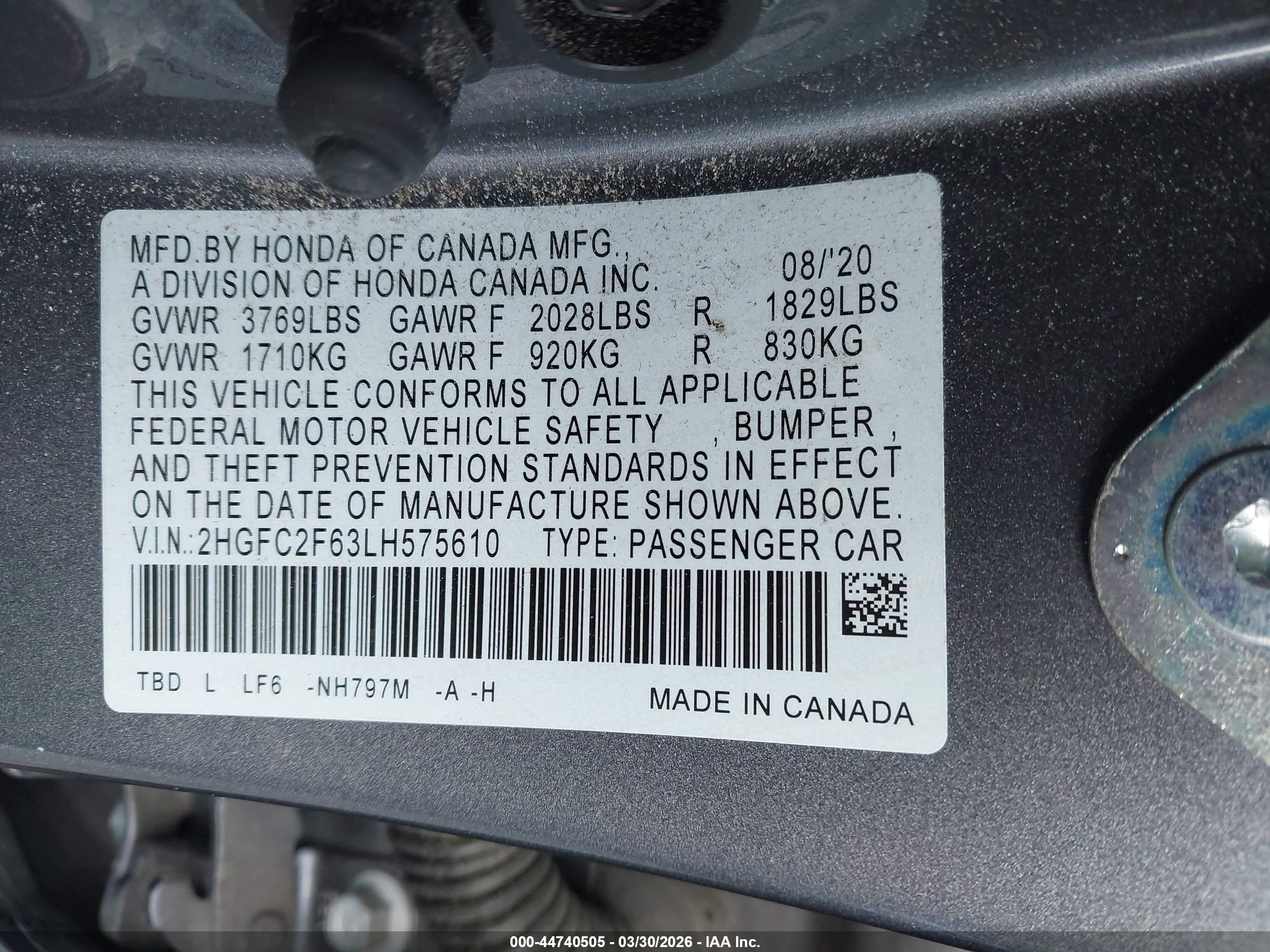 HONDA CIVIC image 9