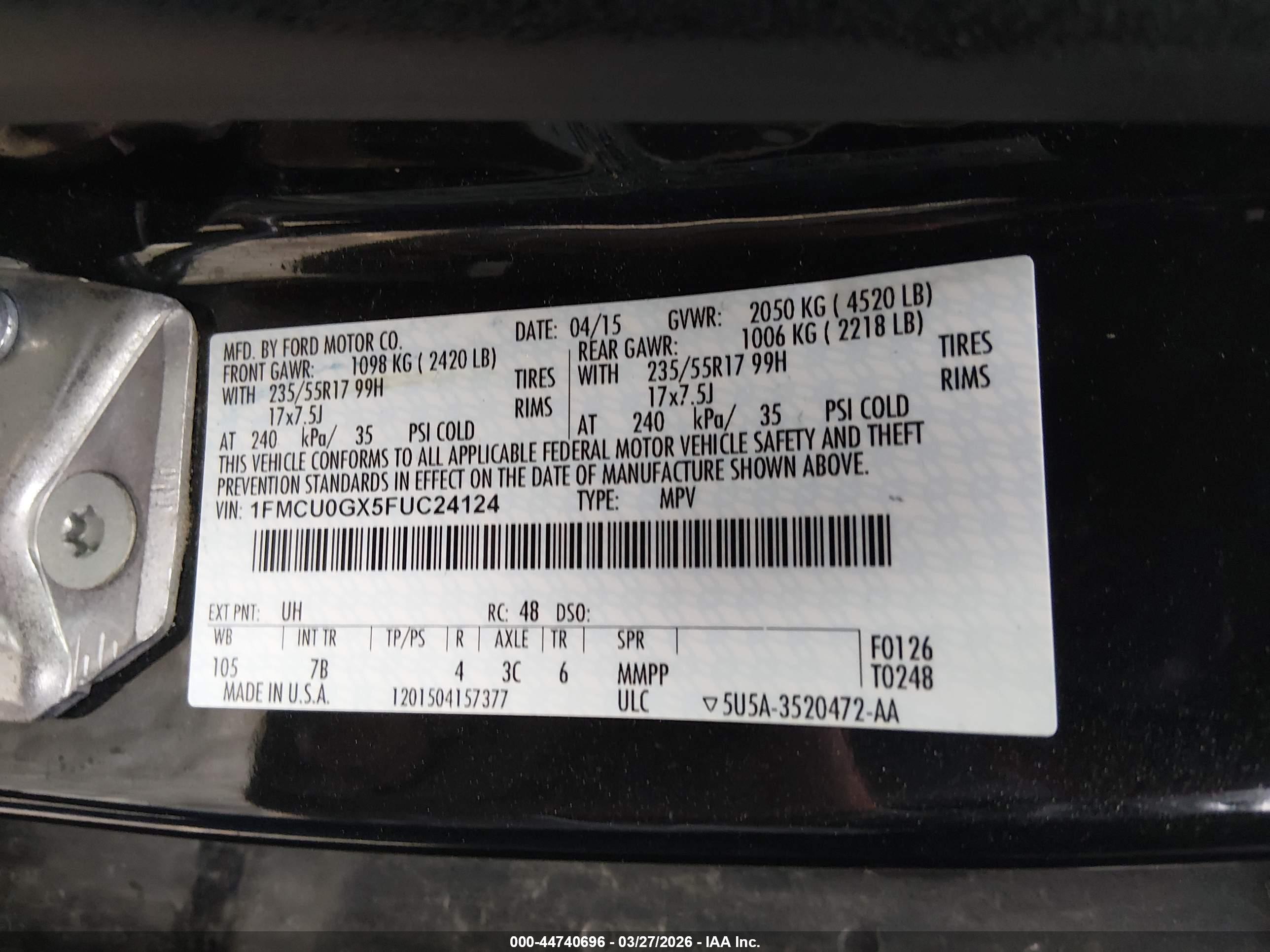FORD ESCAPE image 9