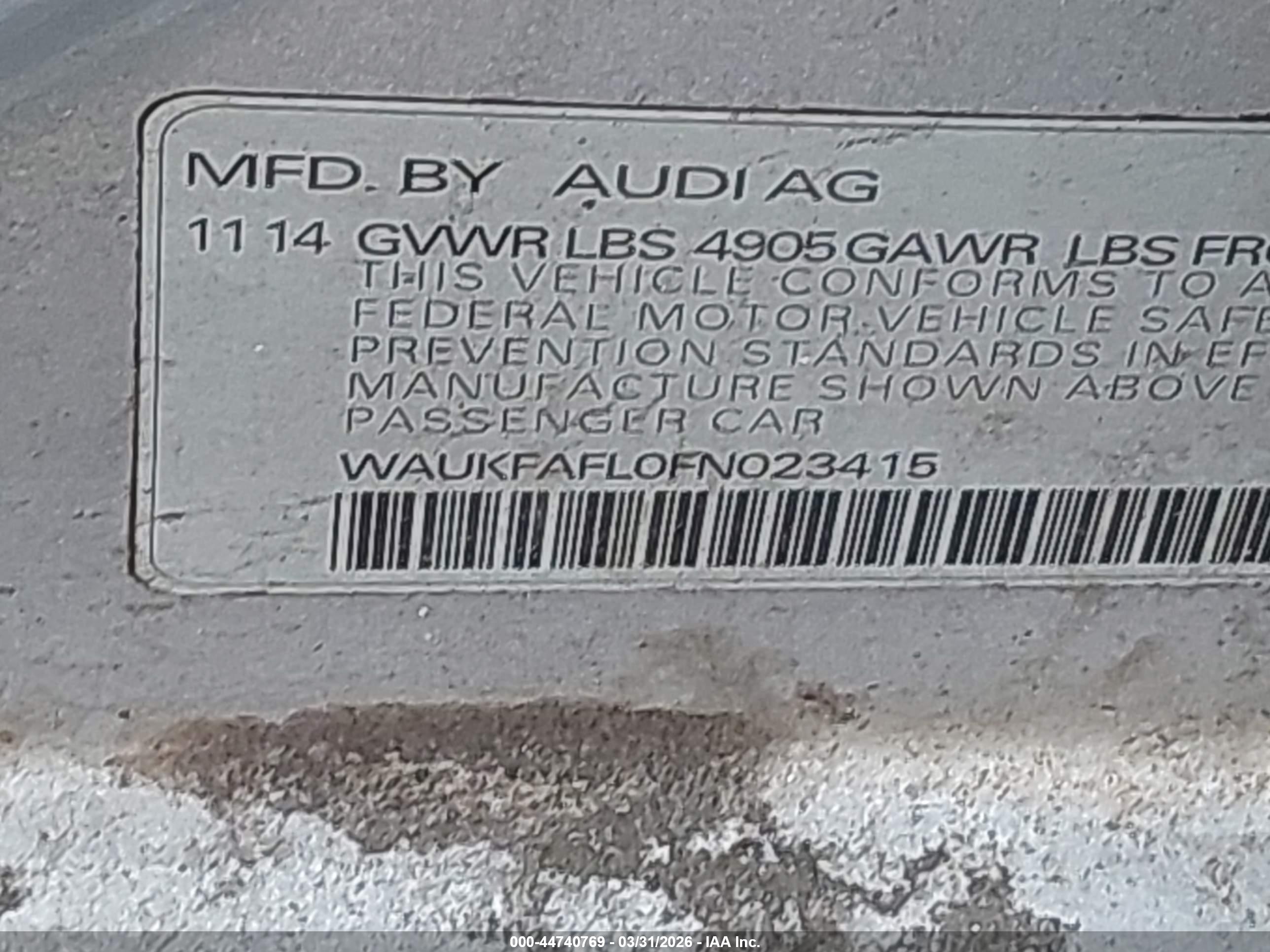 AUDI A4 image 9