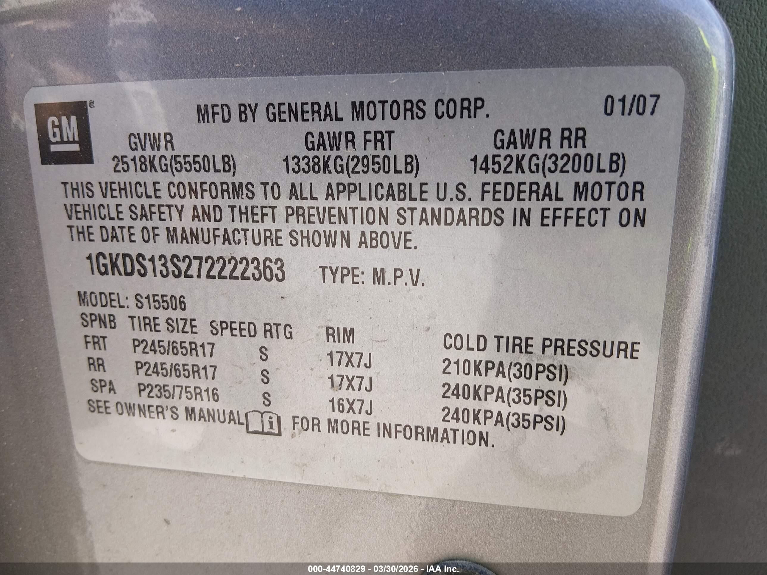 GMC ENVOY image 9