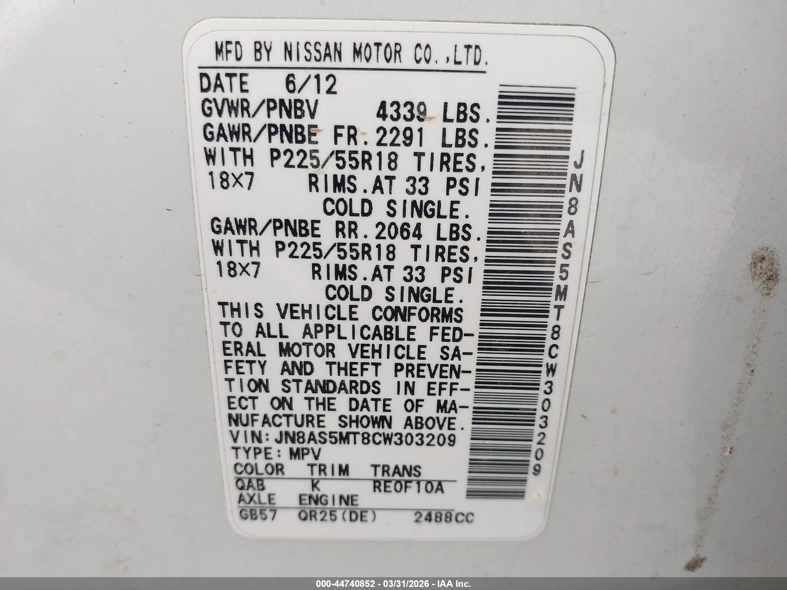 NISSAN ROGUE image 9