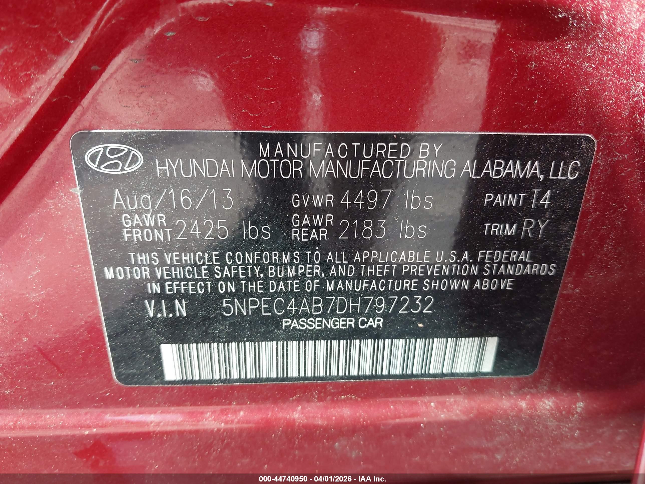 HYUNDAI SONATA image 9