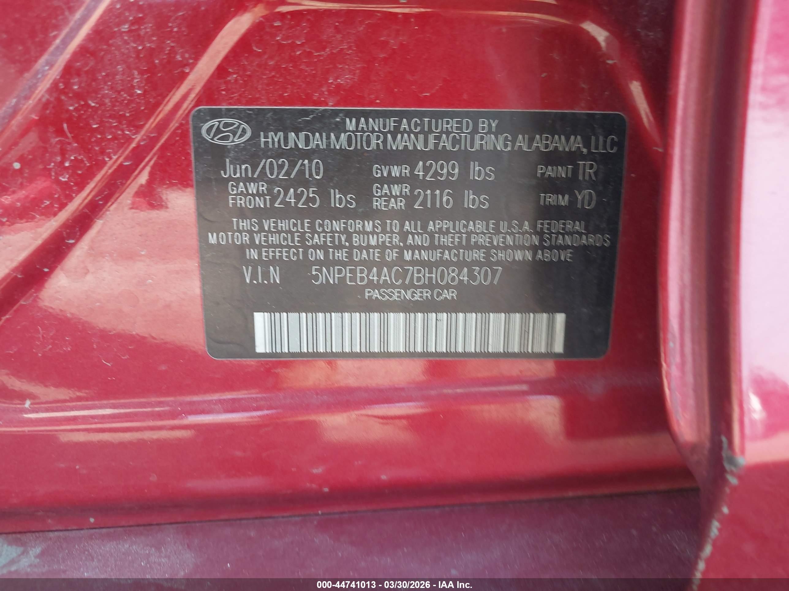 HYUNDAI SONATA image 9