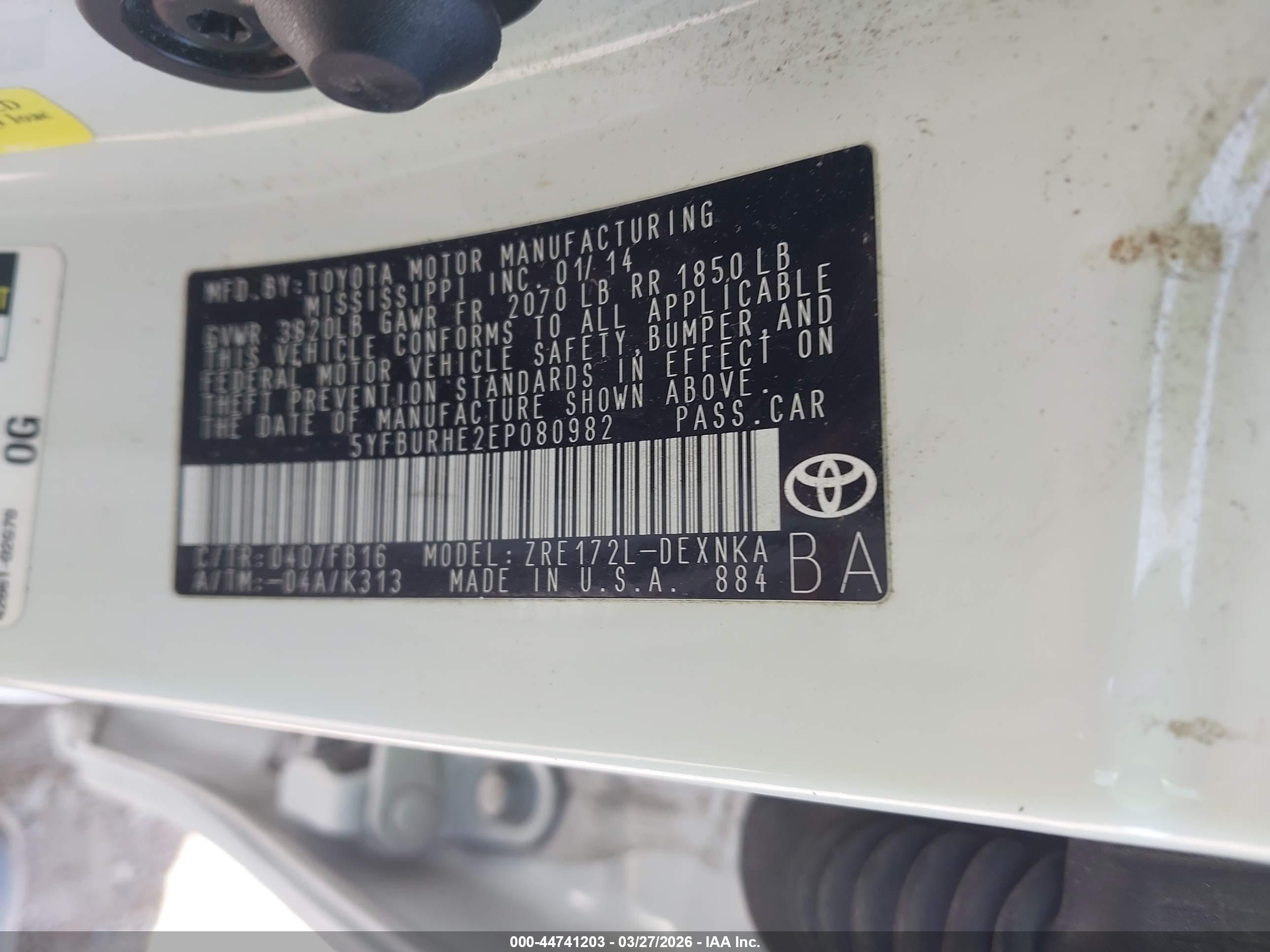 TOYOTA COROLLA image 9