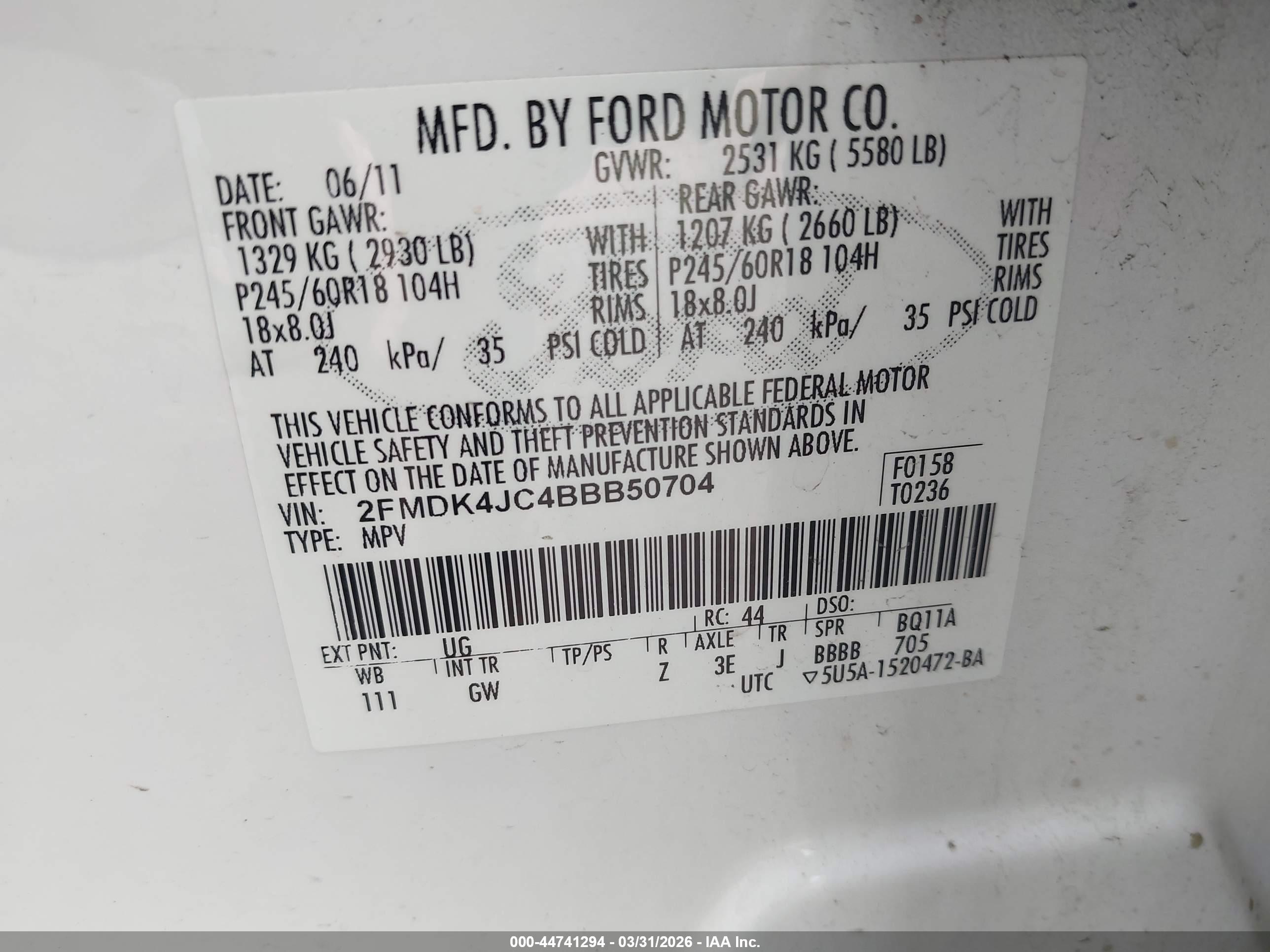 FORD EDGE image 9