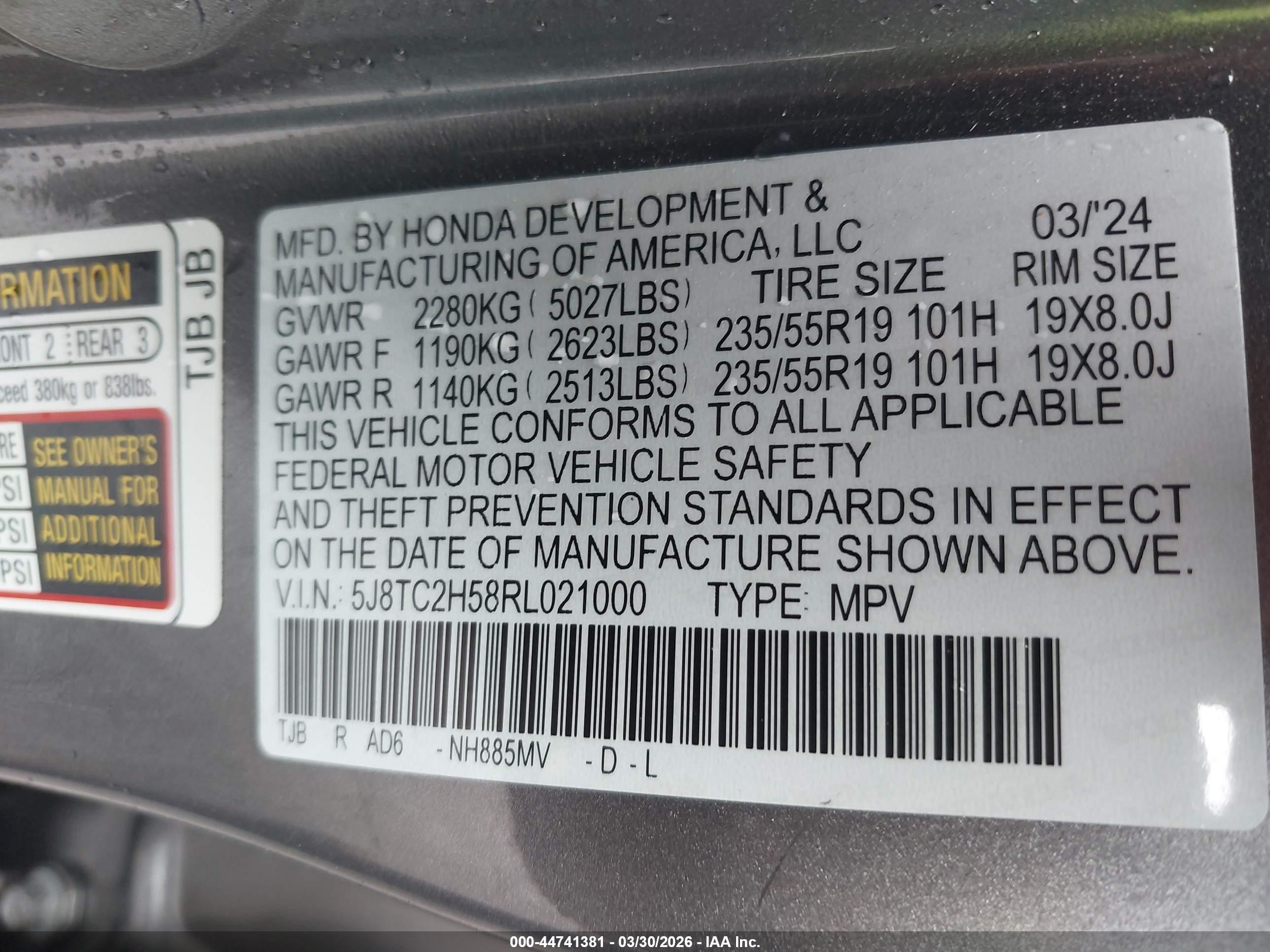 ACURA RDX image 9