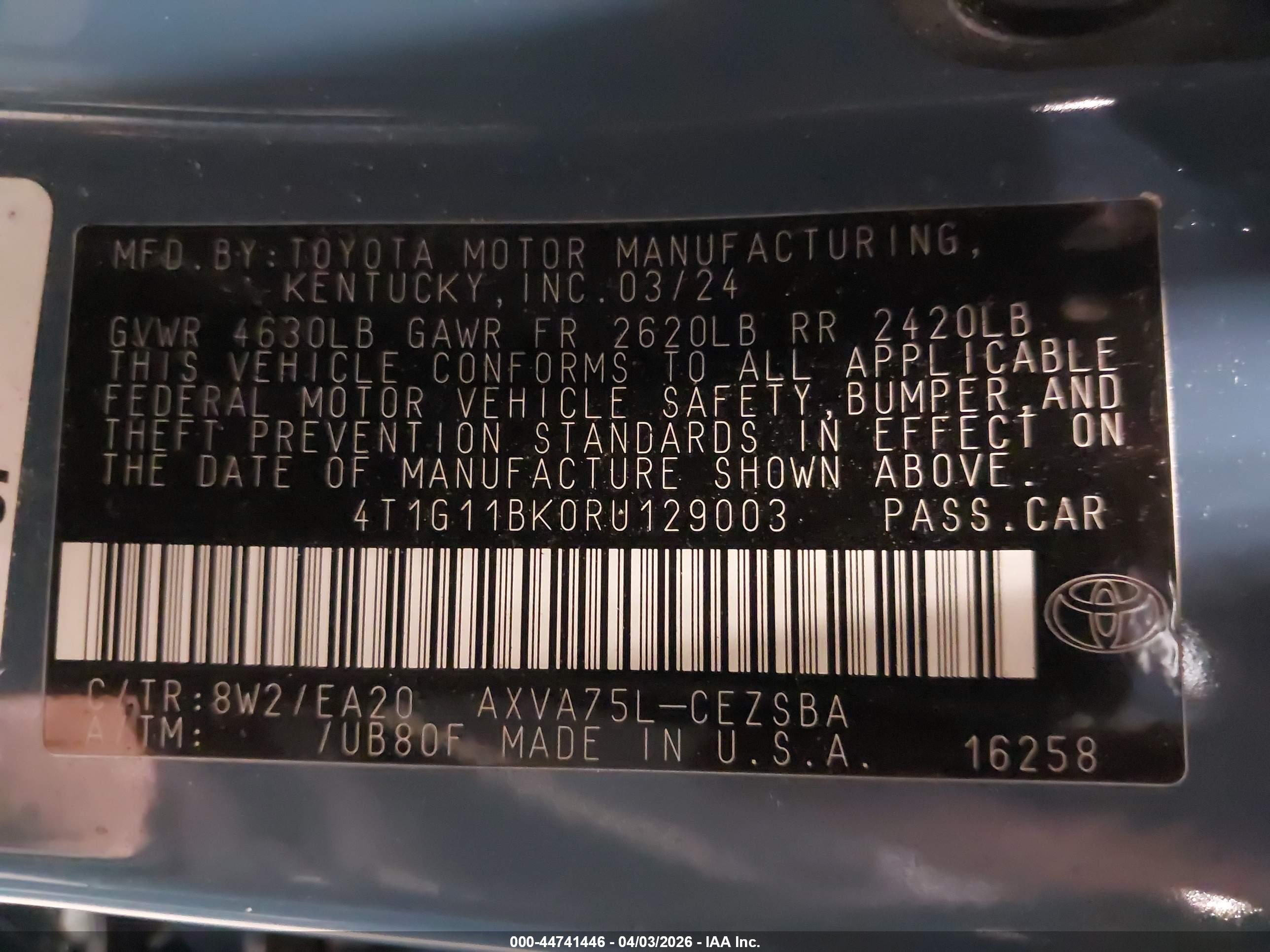 TOYOTA CAMRY image 9