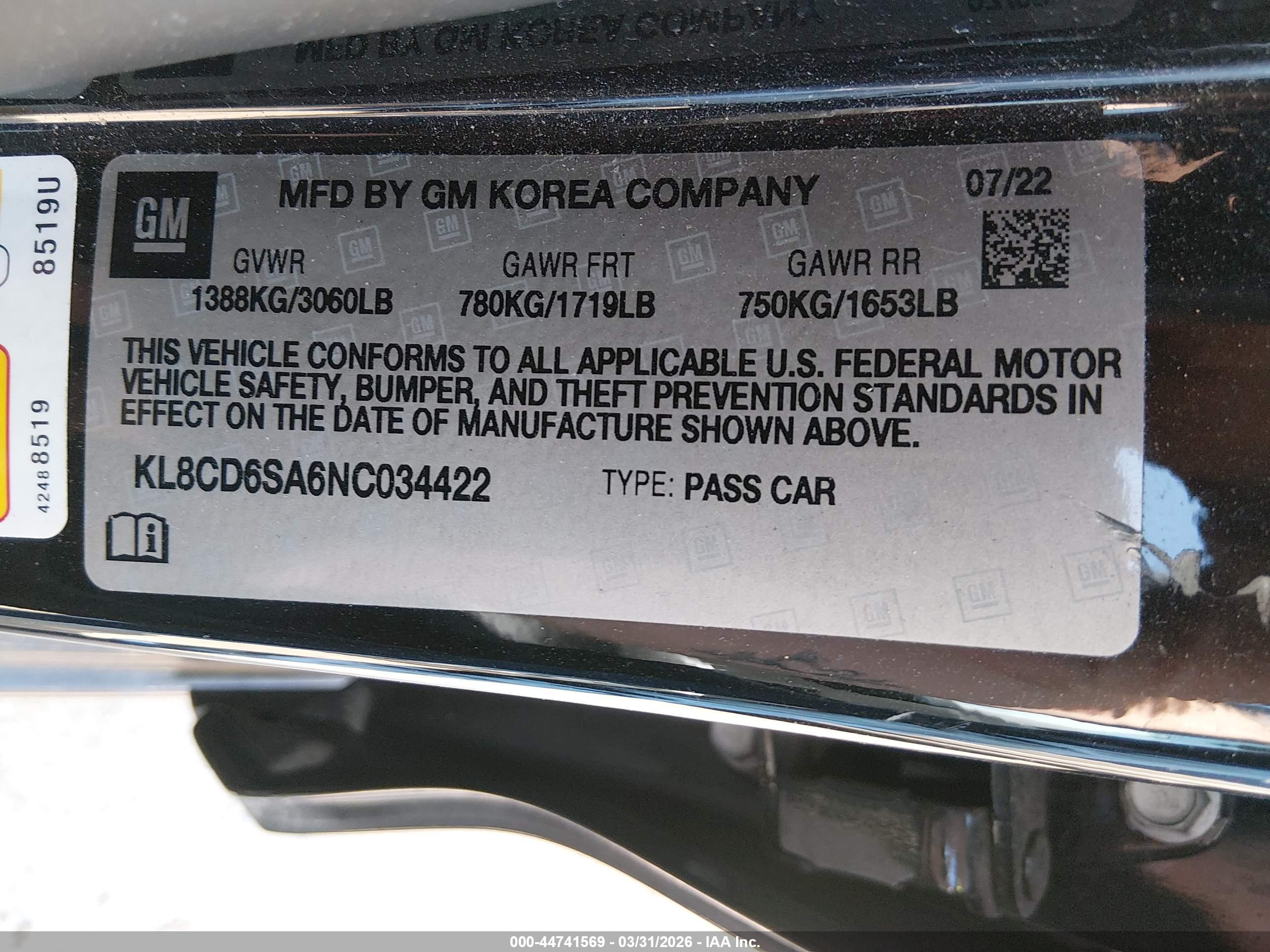 CHEVROLET SPARK image 9