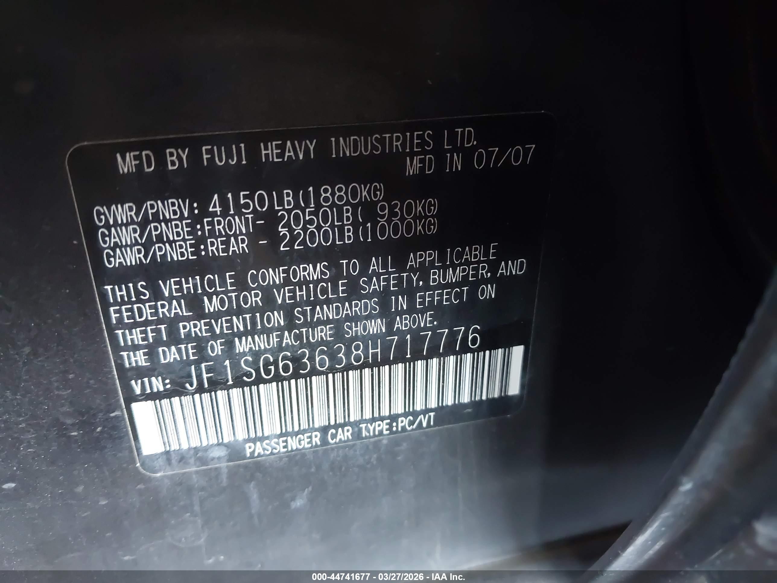 SUBARU FORESTER image 9