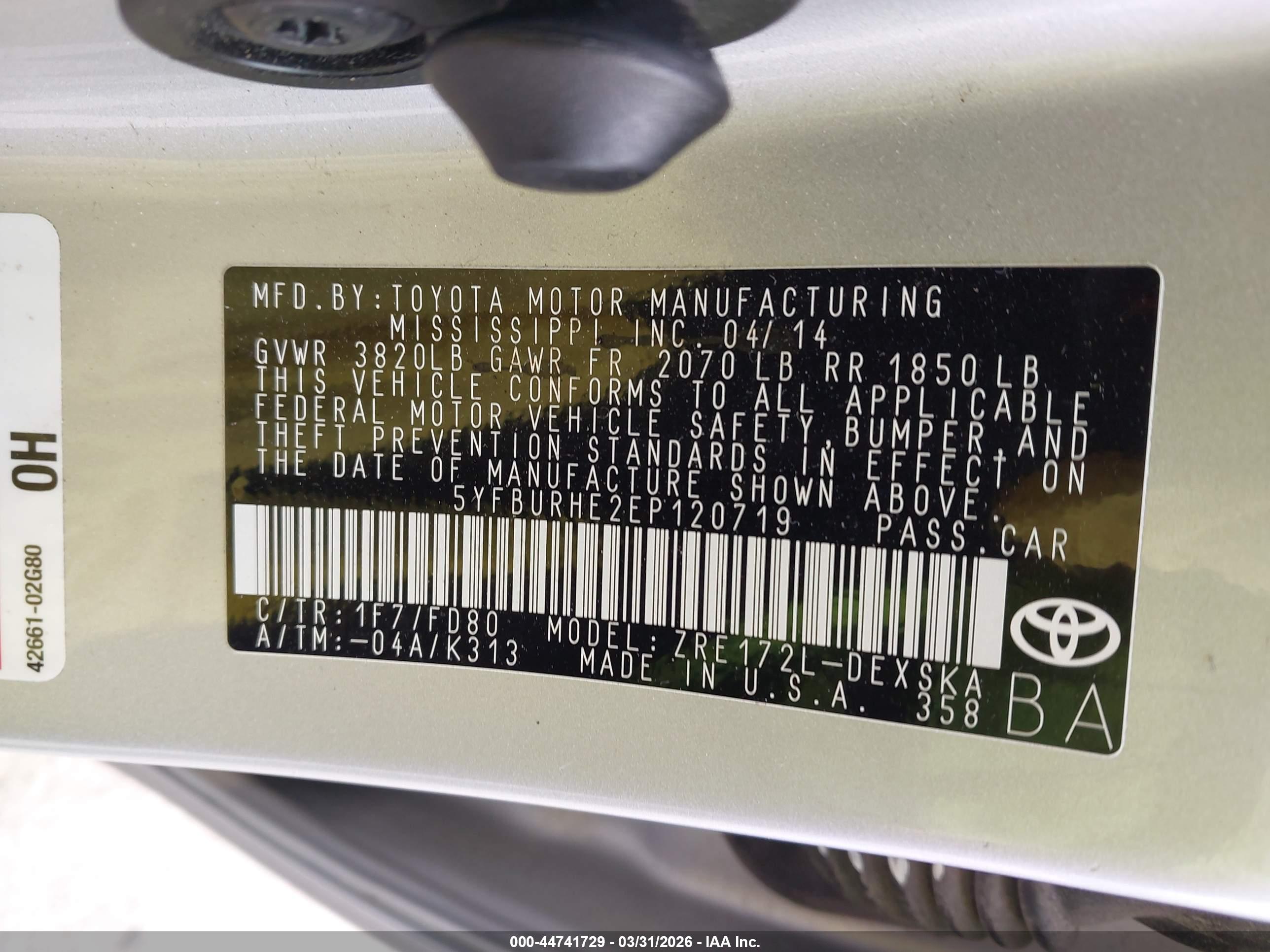 TOYOTA COROLLA image 9