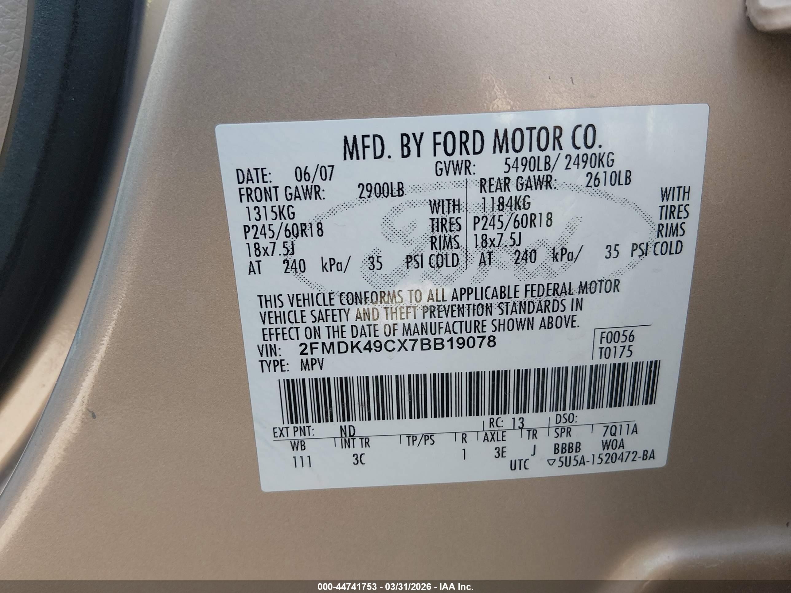 FORD EDGE image 9
