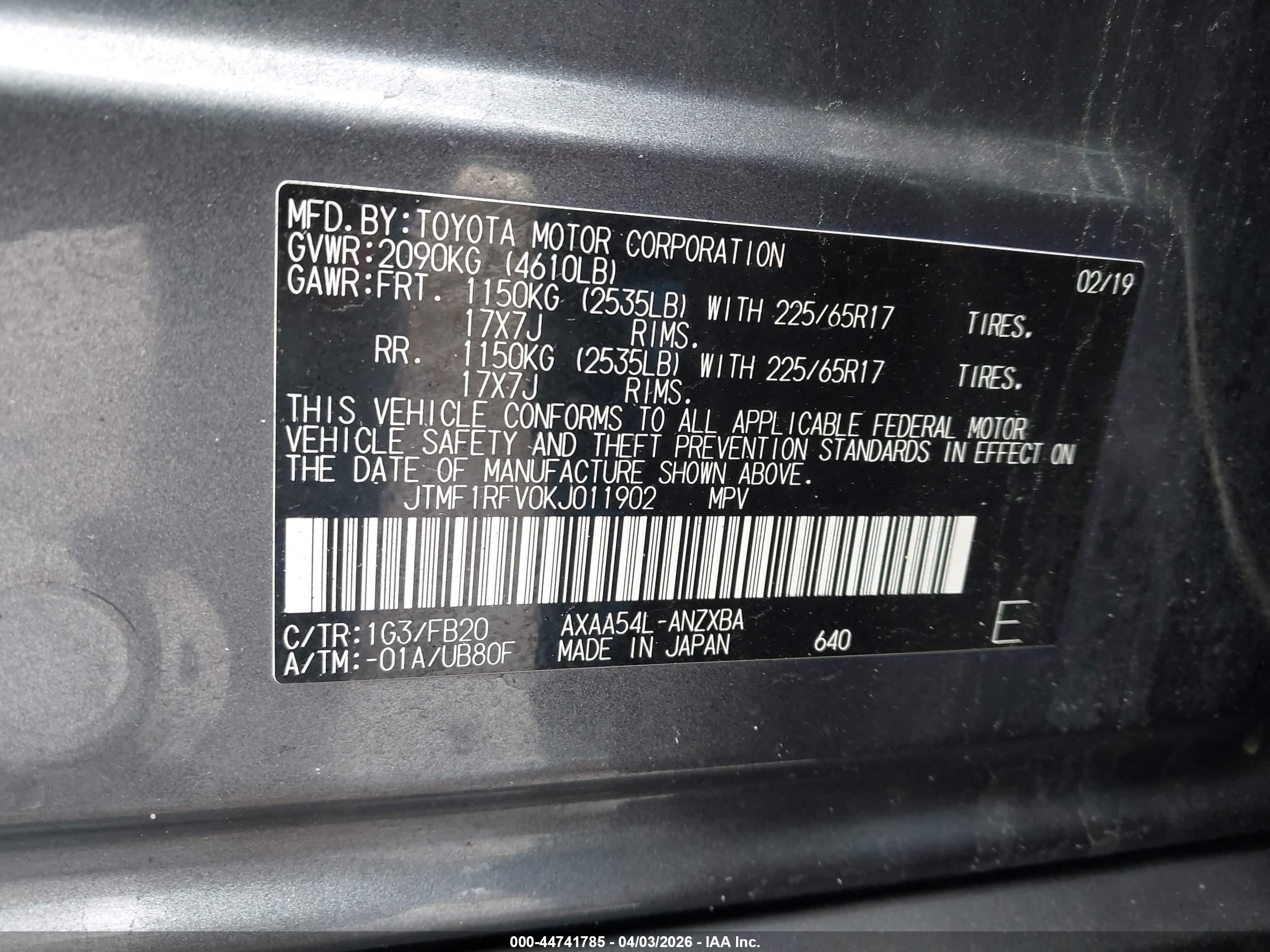 TOYOTA RAV4 image 9