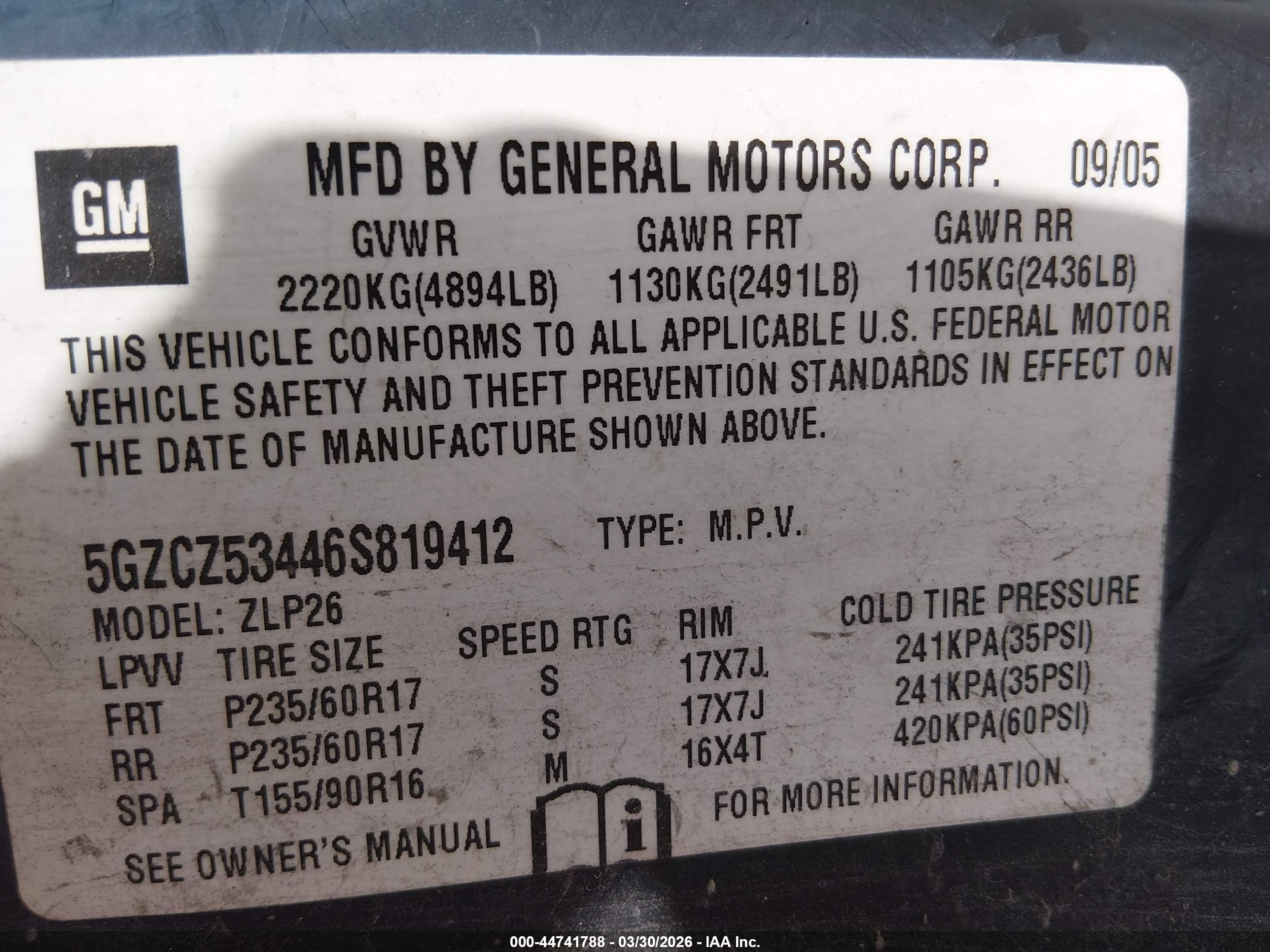 SATURN VUE image 9