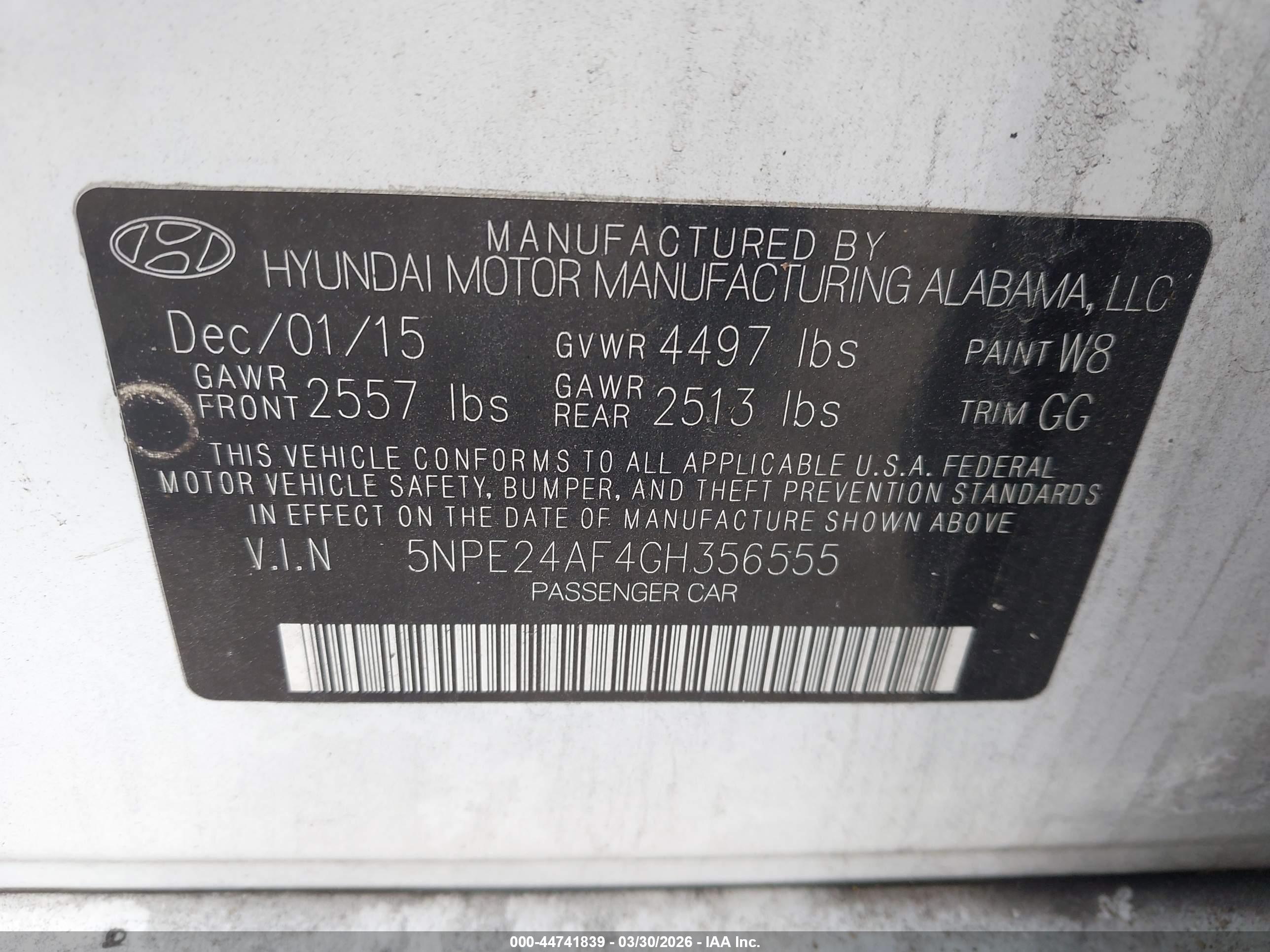HYUNDAI SONATA image 9