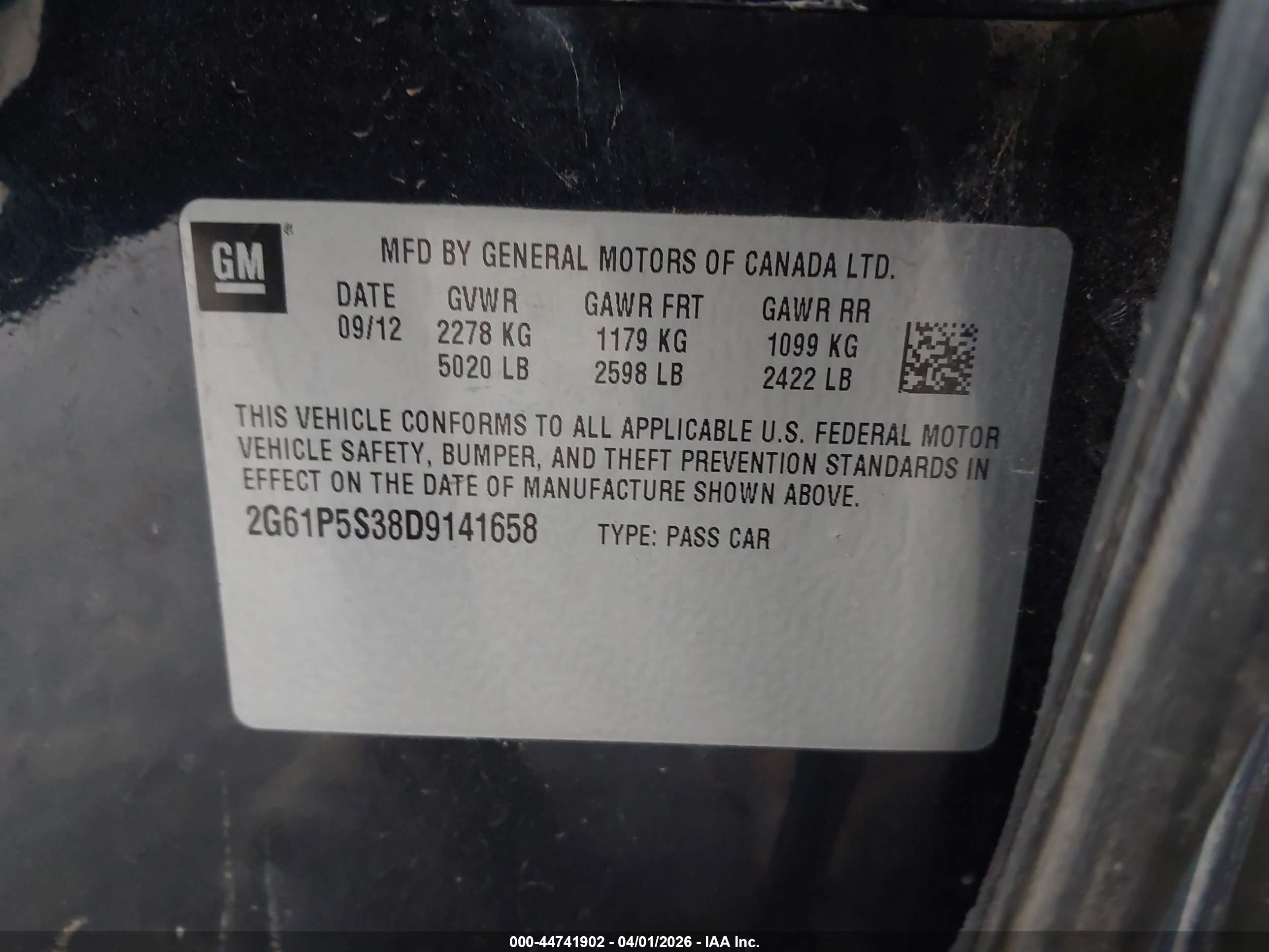 CADILLAC XTS image 9