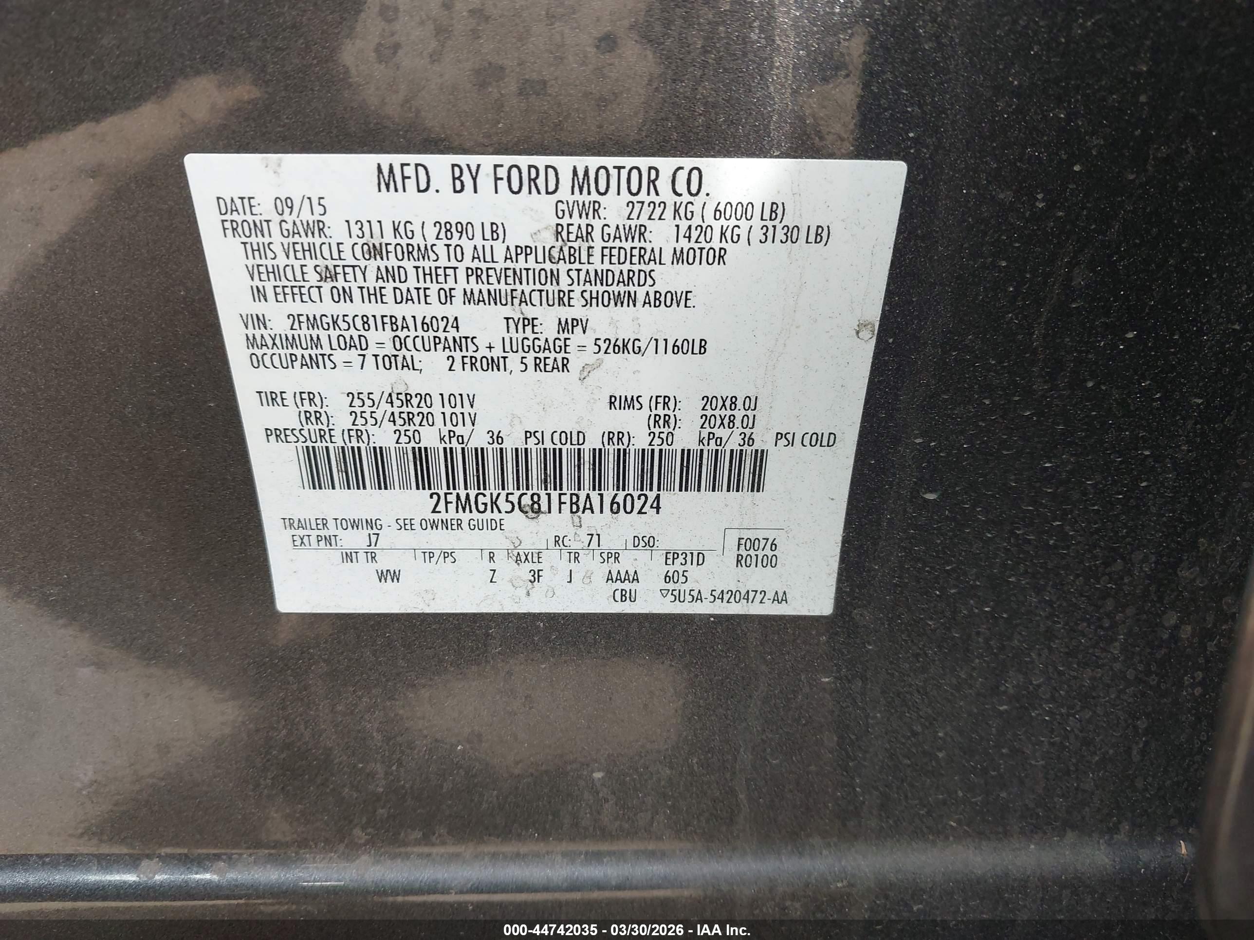 FORD FLEX image 9