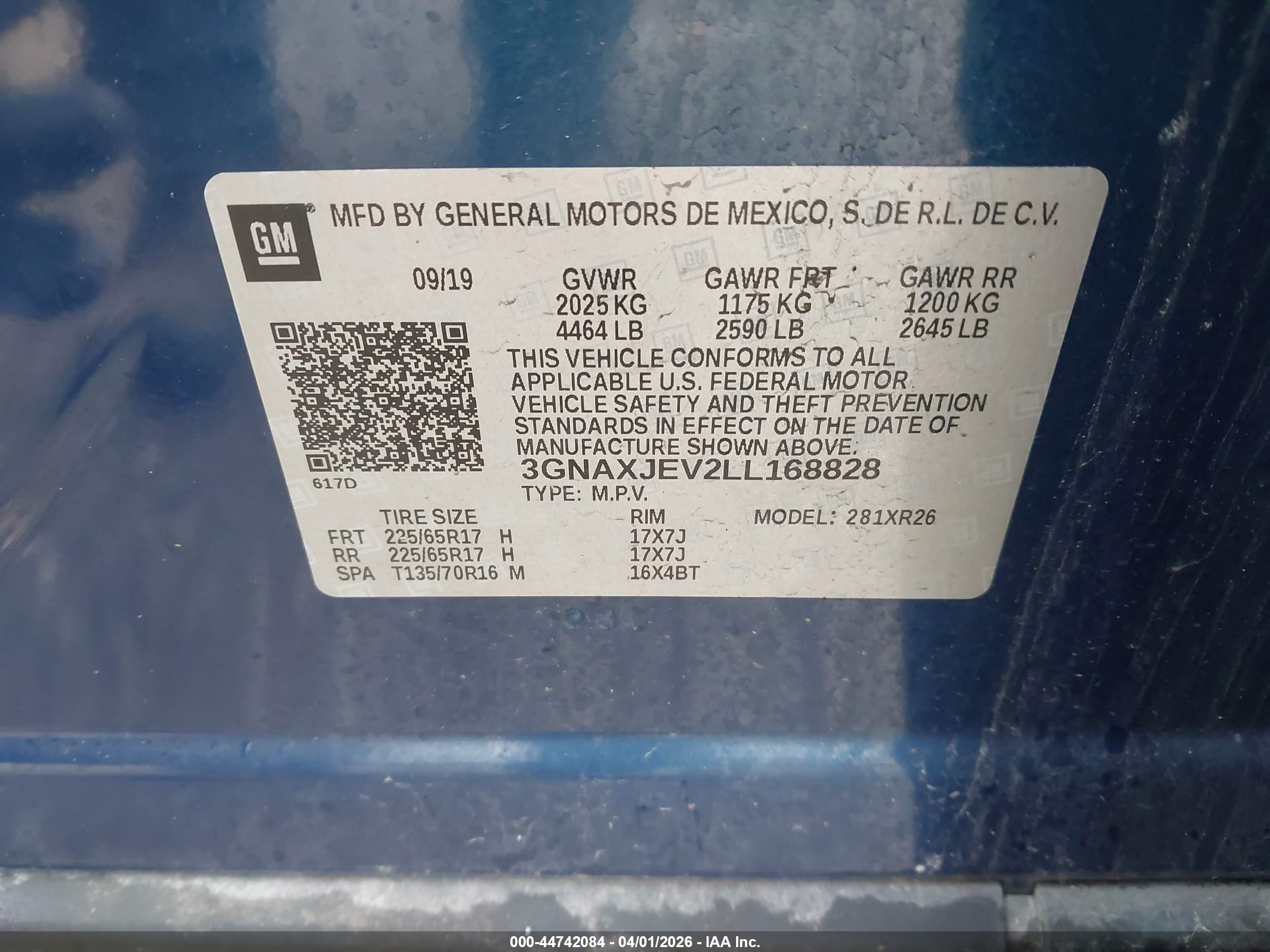 CHEVROLET EQUINOX image 9