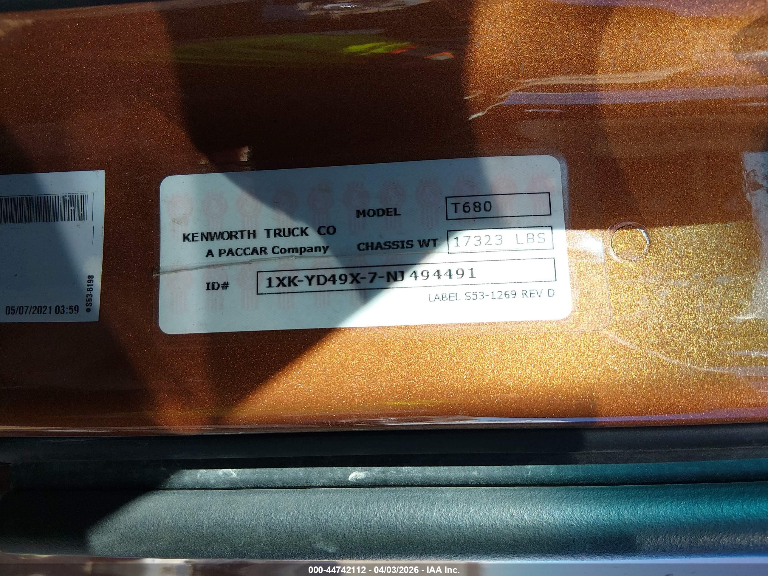 KENWORTH T680 image 9