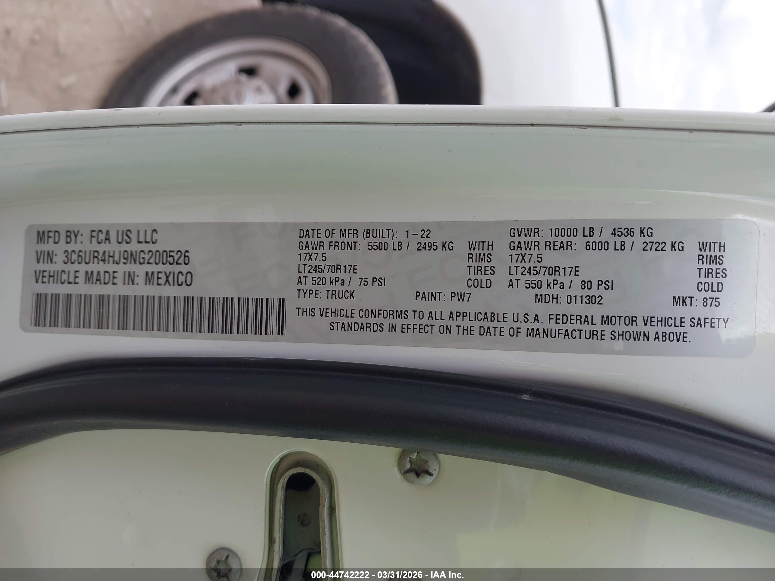 RAM 2500 image 9