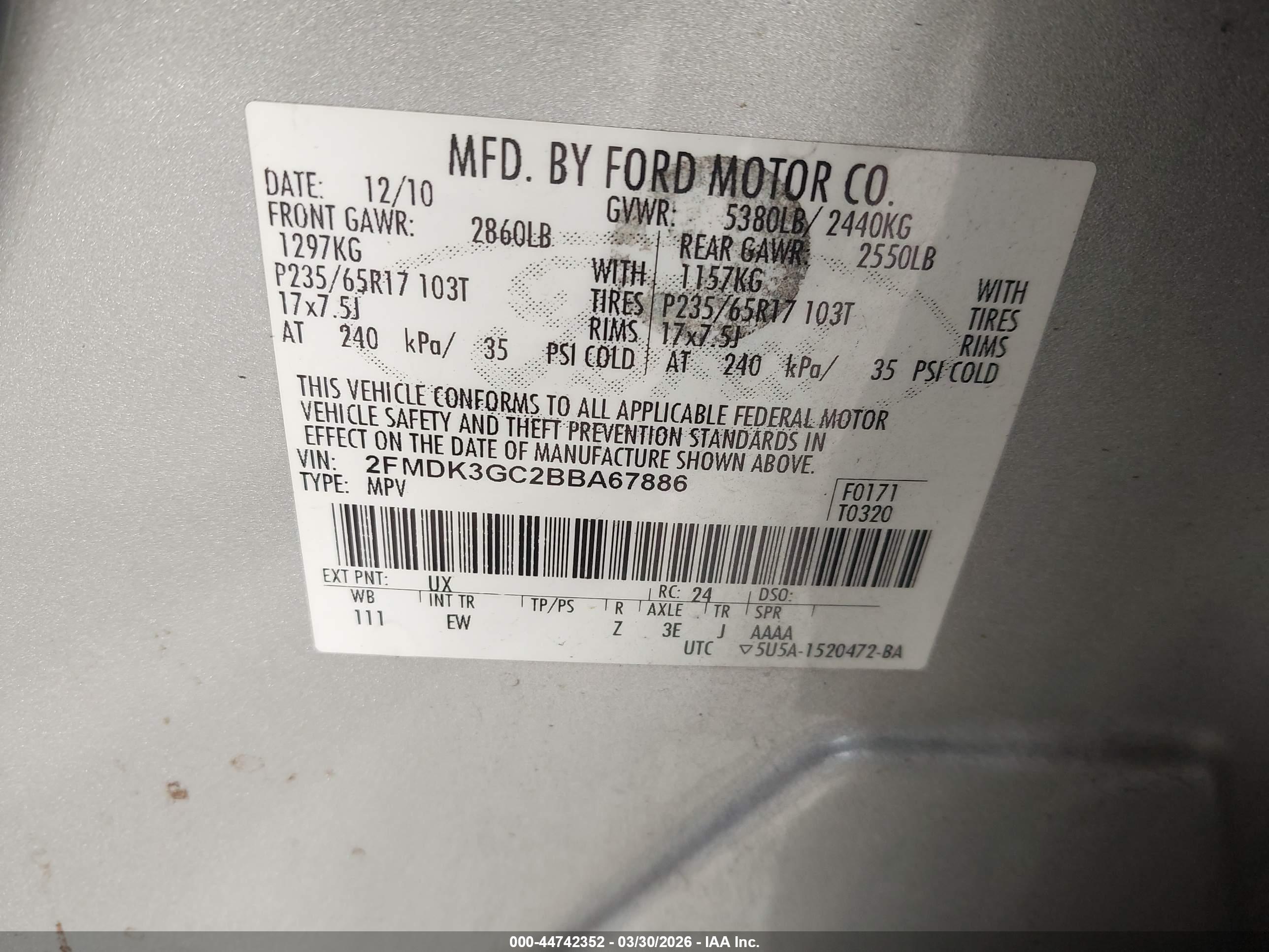 FORD EDGE image 9