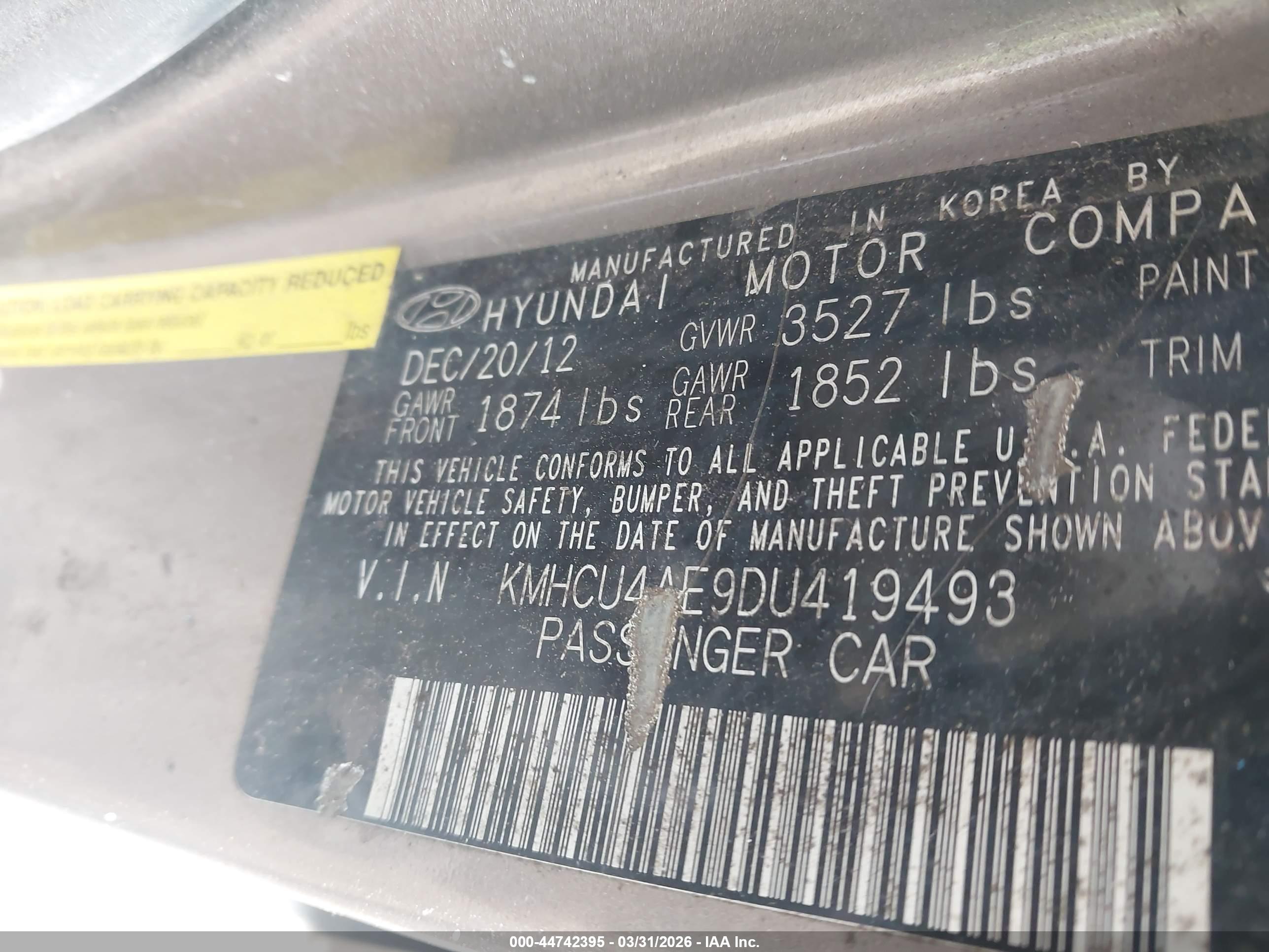 HYUNDAI ACCENT image 9