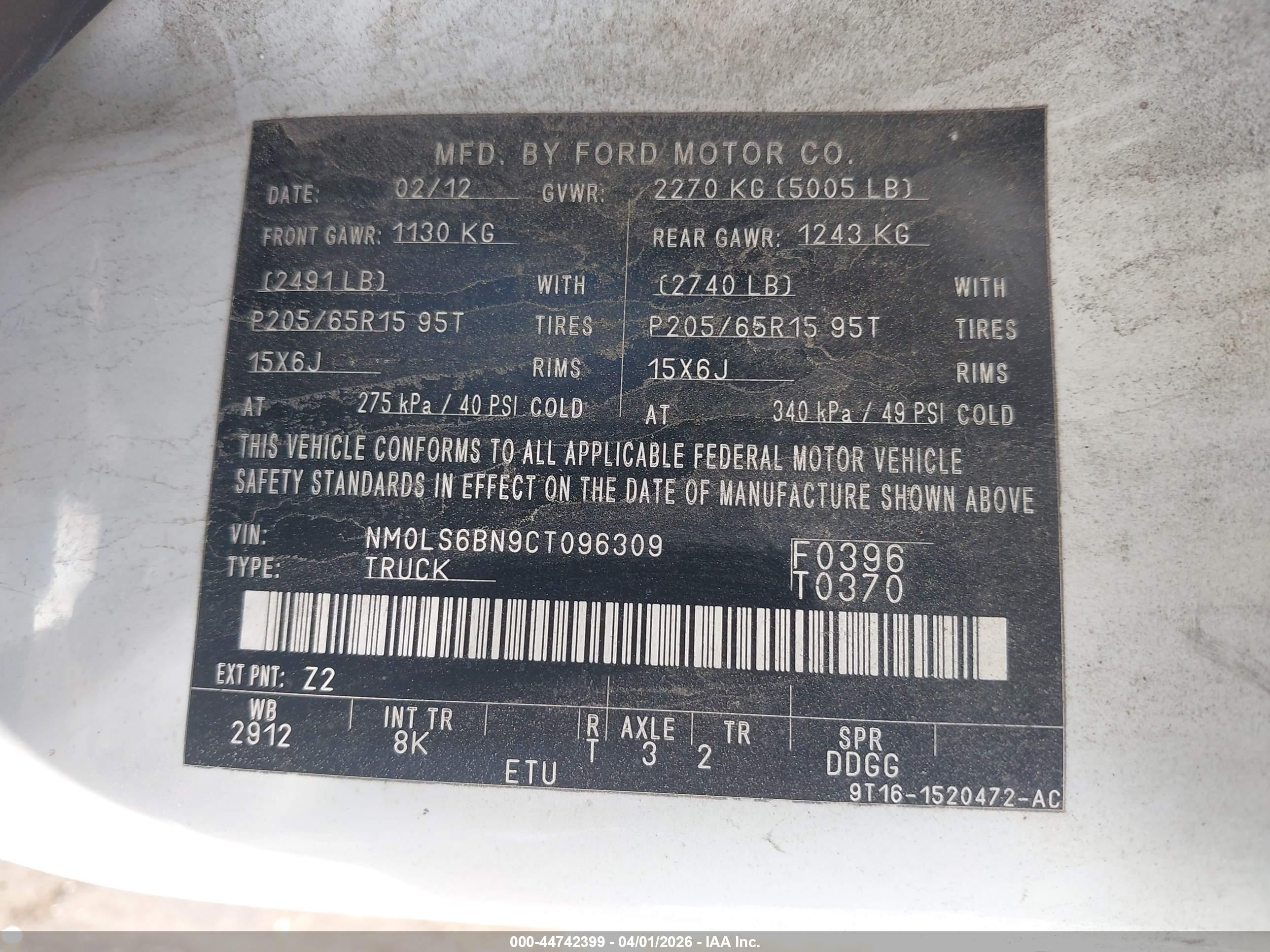 FORD TRANSIT image 9