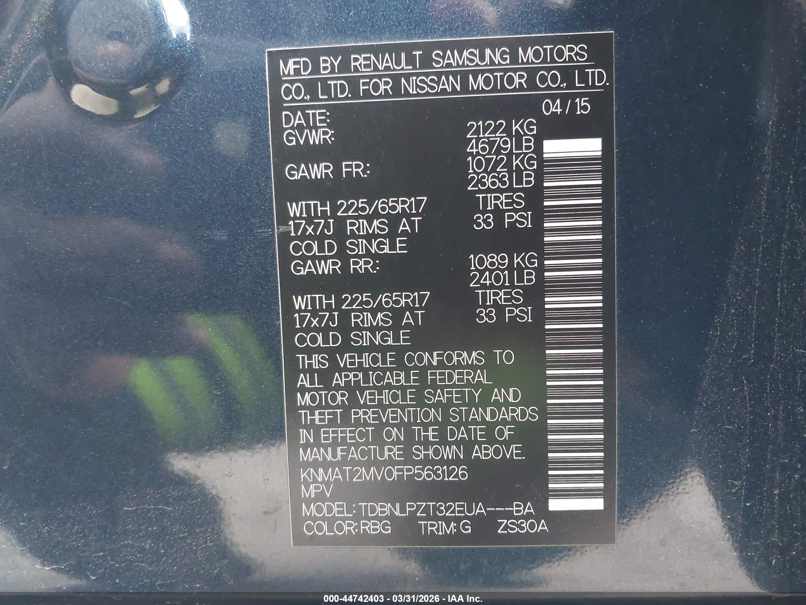 NISSAN ROGUE image 9