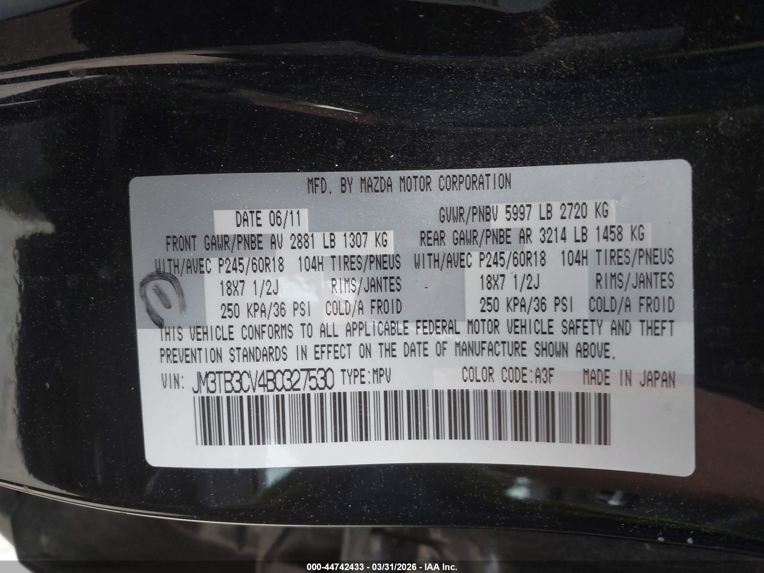 MAZDA CX-9 image 9