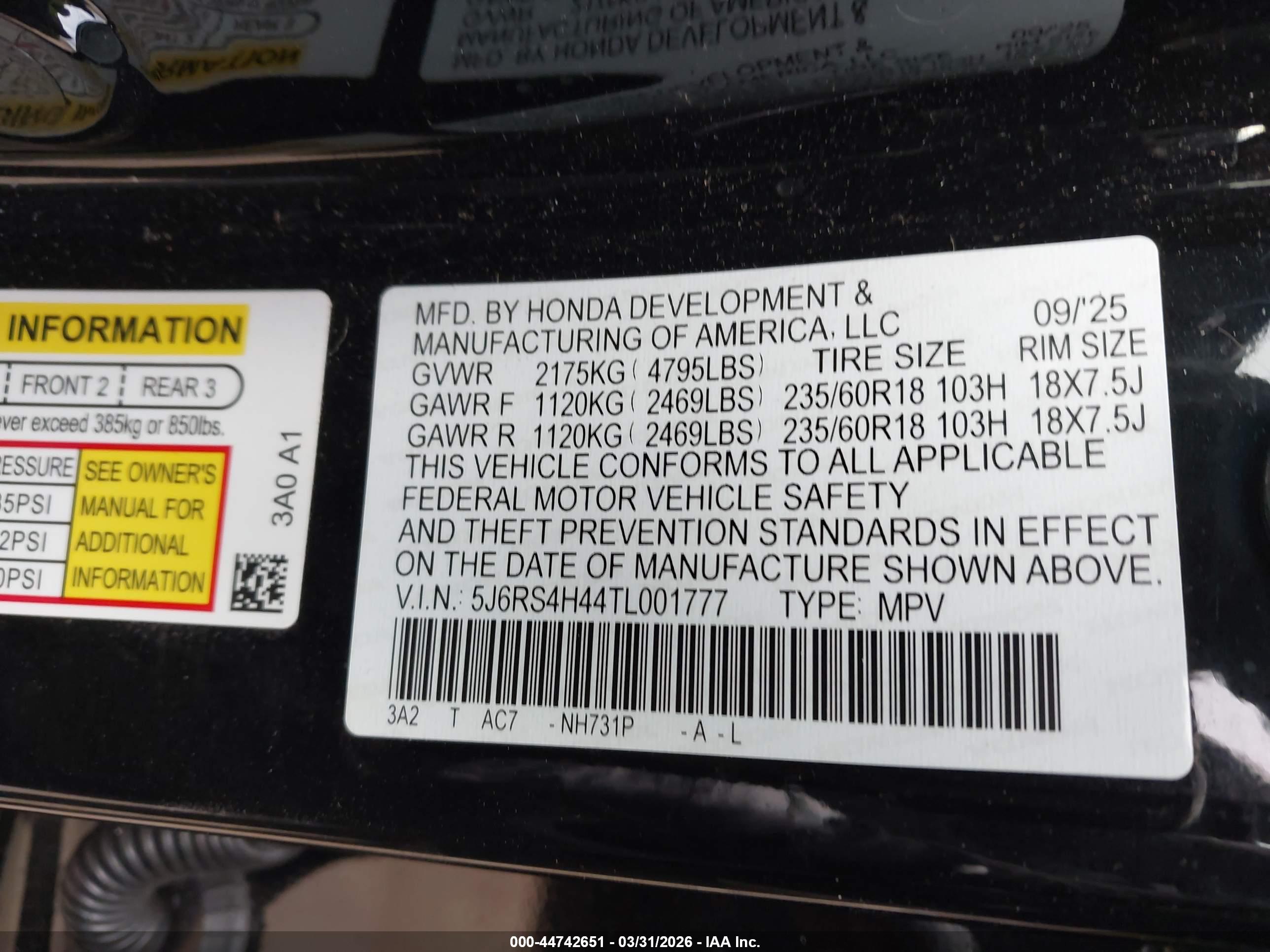 HONDA CR-V image 9