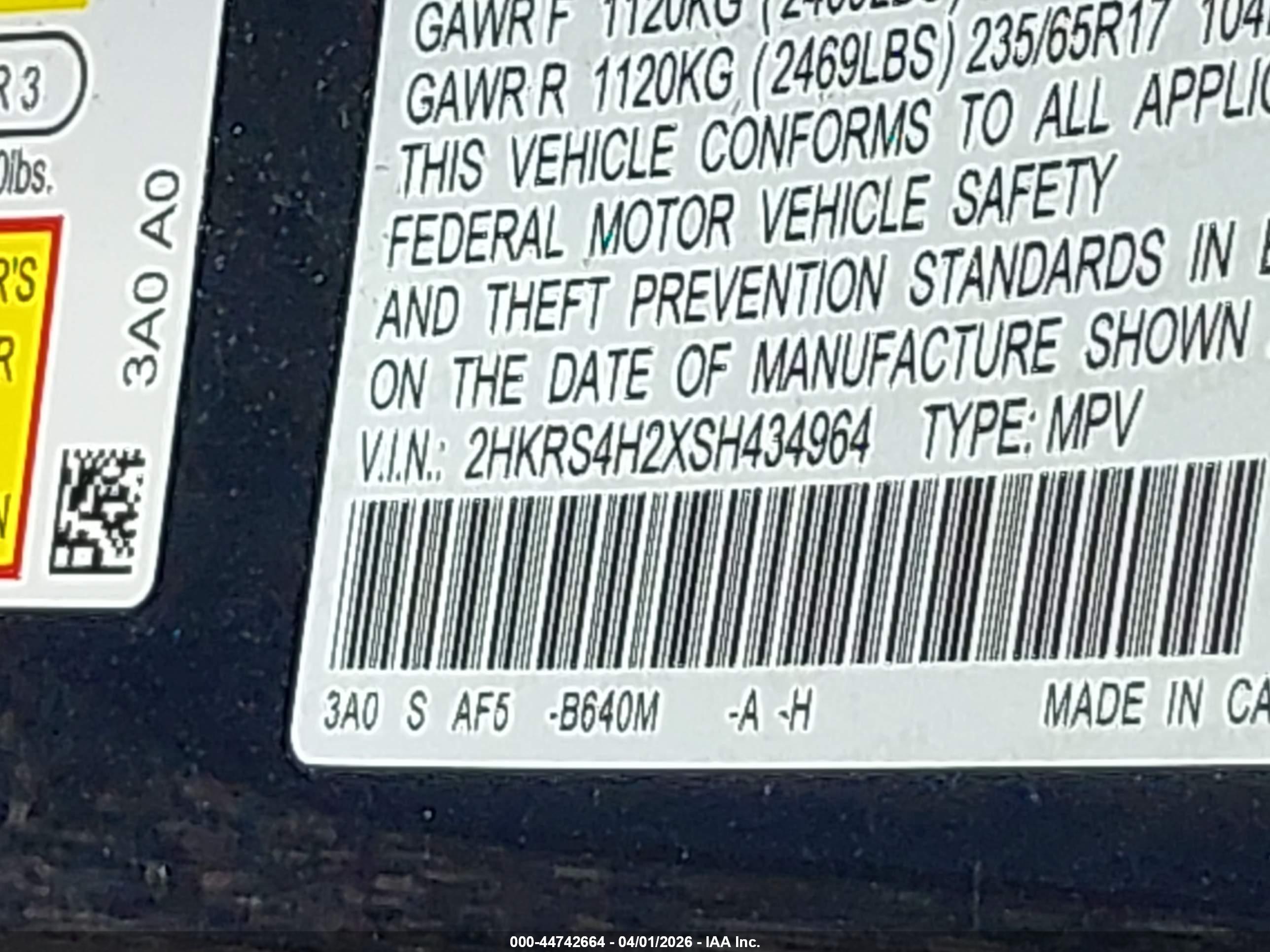 HONDA CR-V image 9