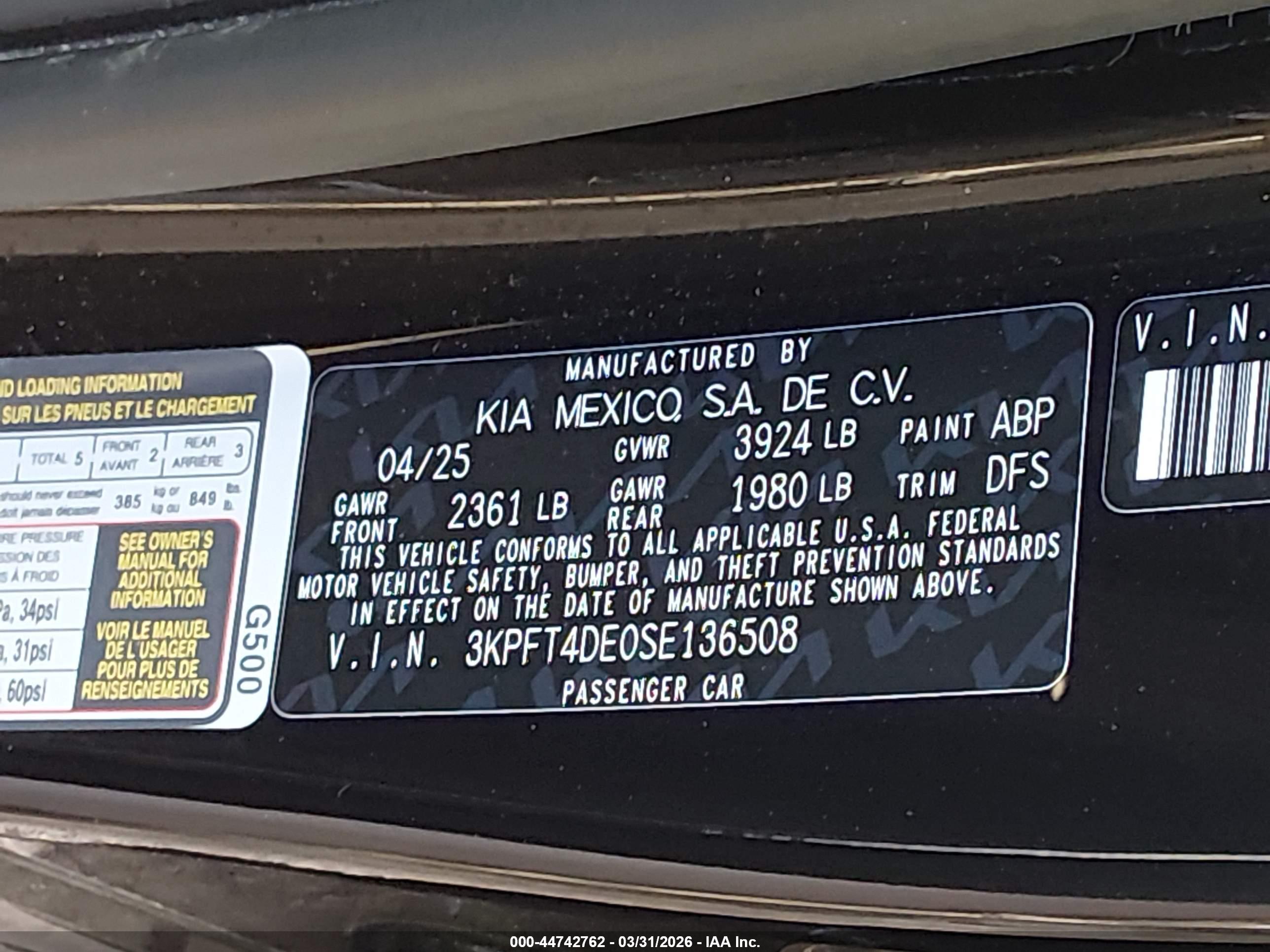 KIA K4 image 9