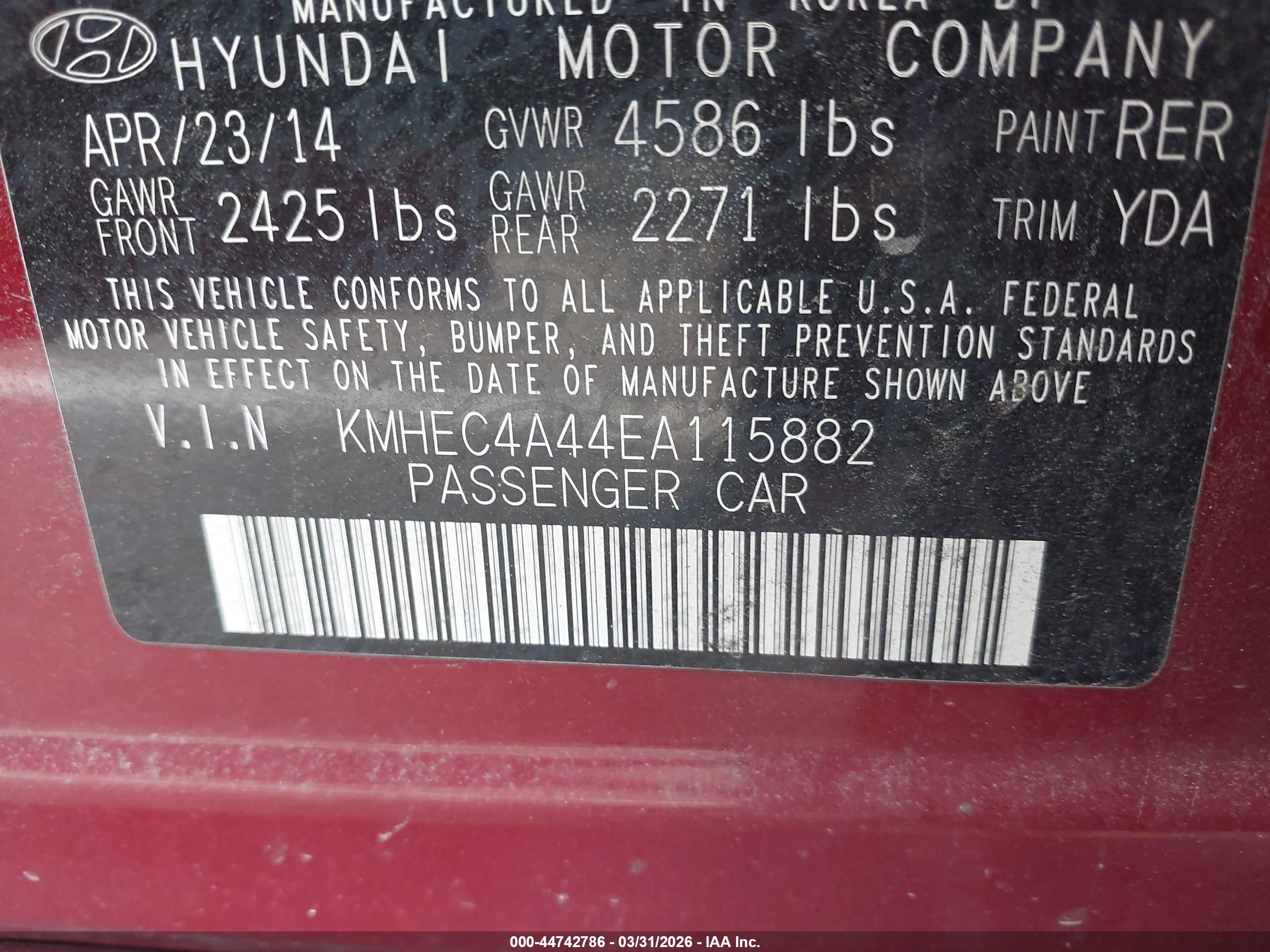 HYUNDAI SONATA image 9