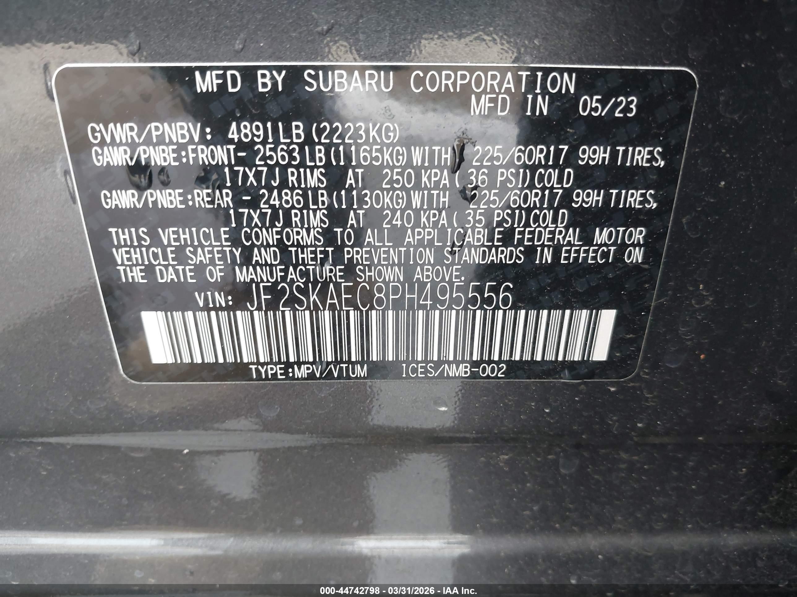 SUBARU FORESTER image 9