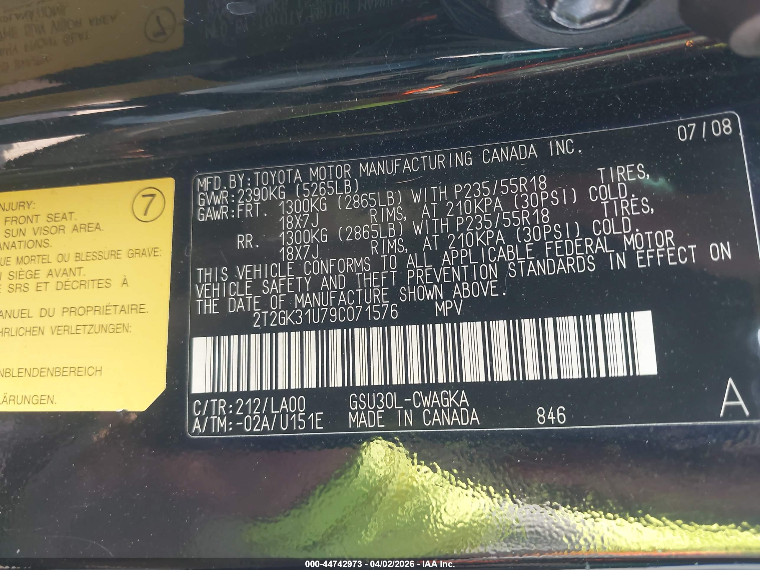 LEXUS RX image 9