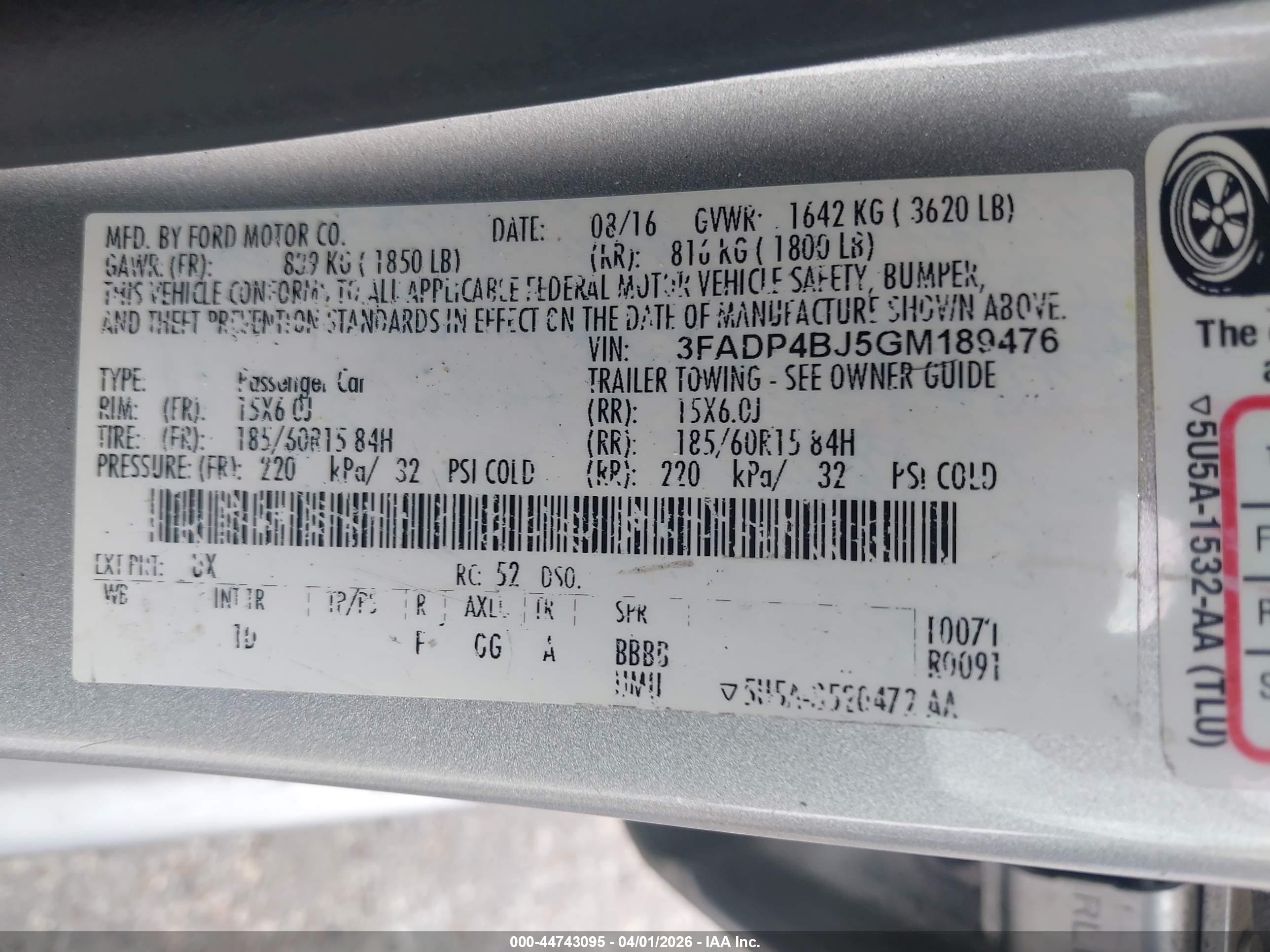 FORD FIESTA image 9