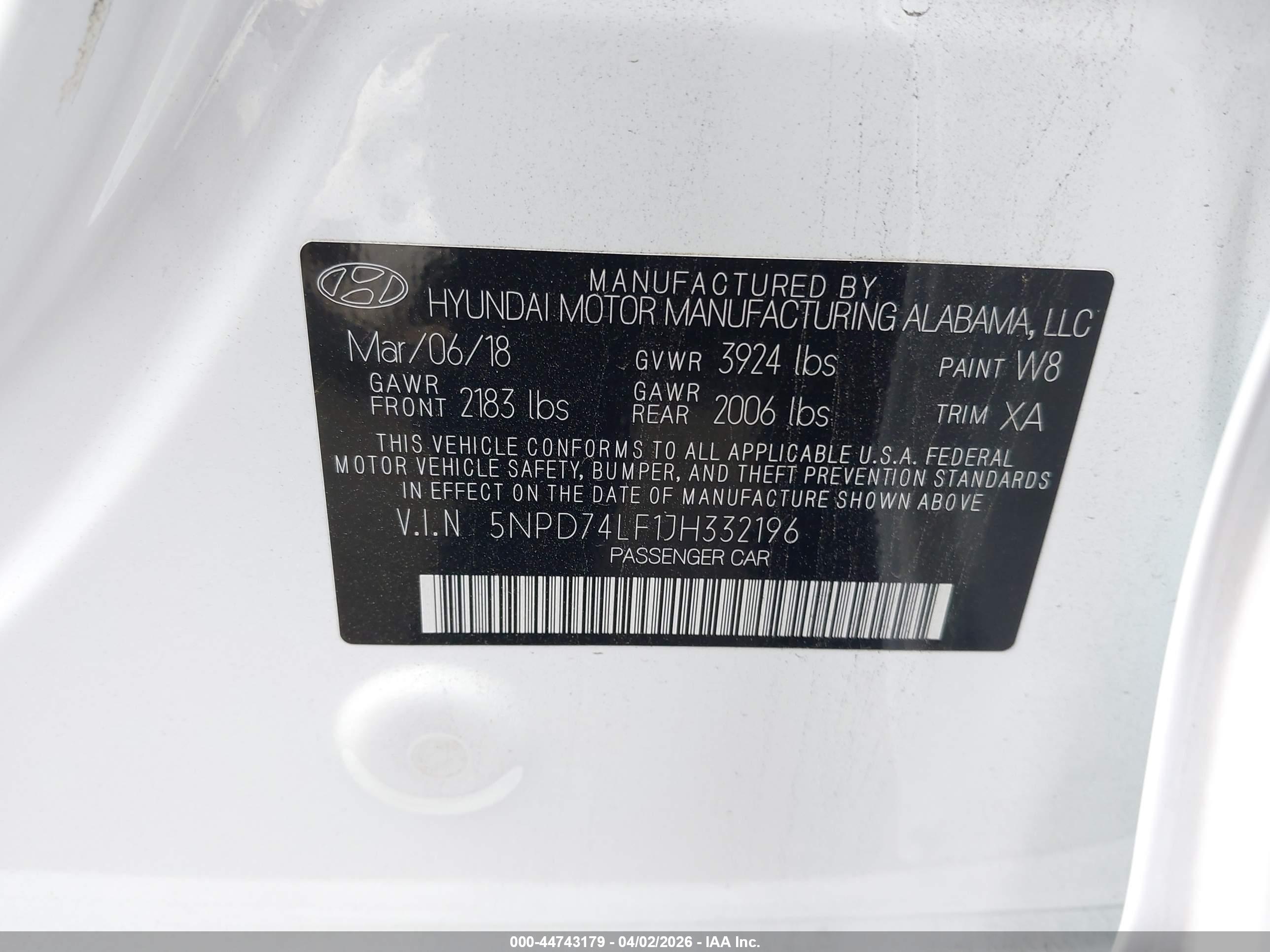 HYUNDAI ELANTRA image 9