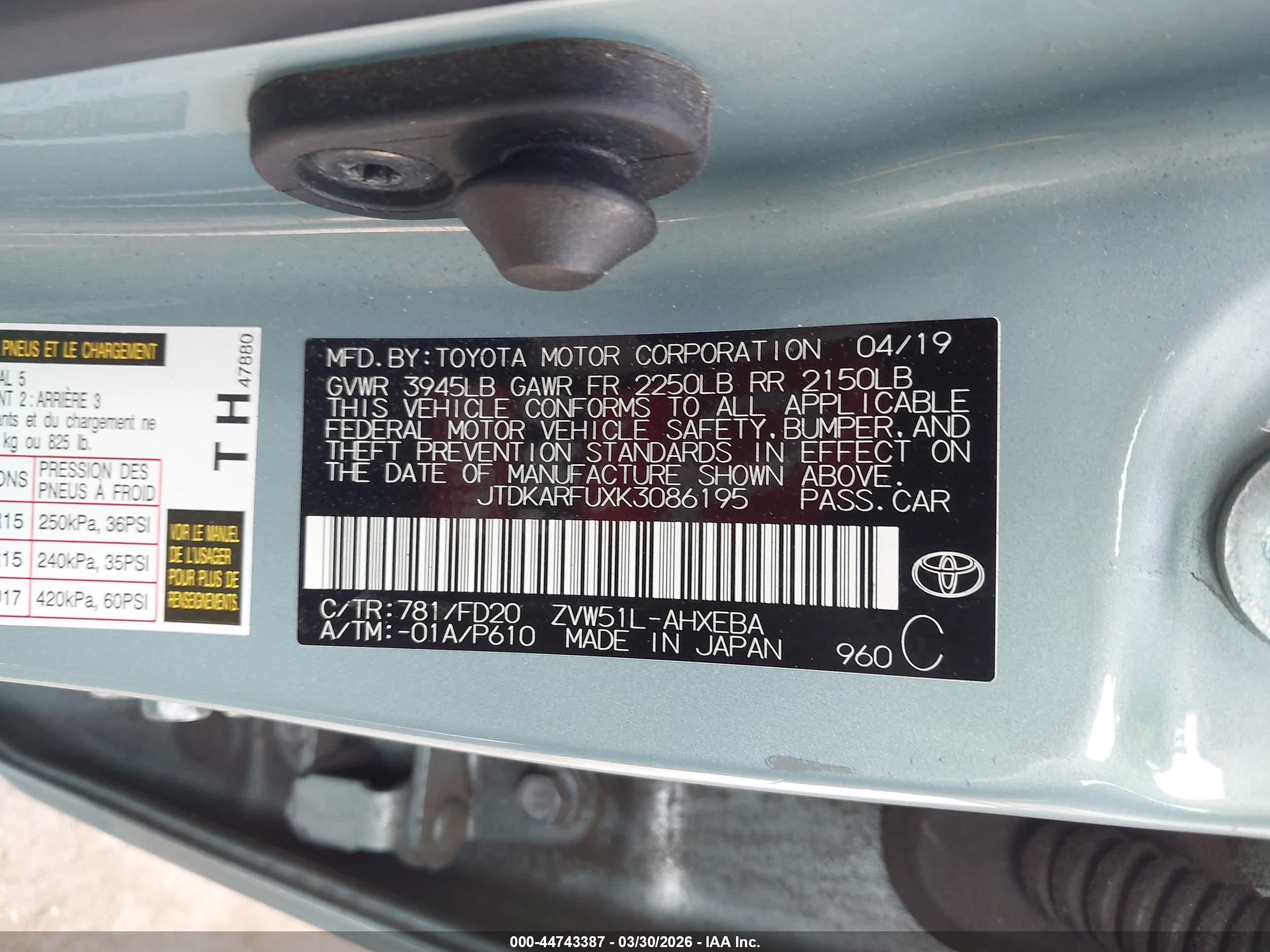 TOYOTA PRIUS image 9