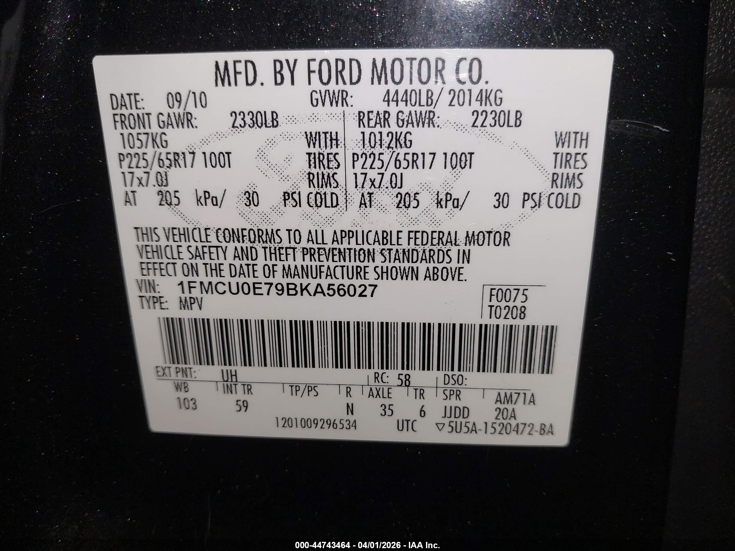 FORD ESCAPE image 9
