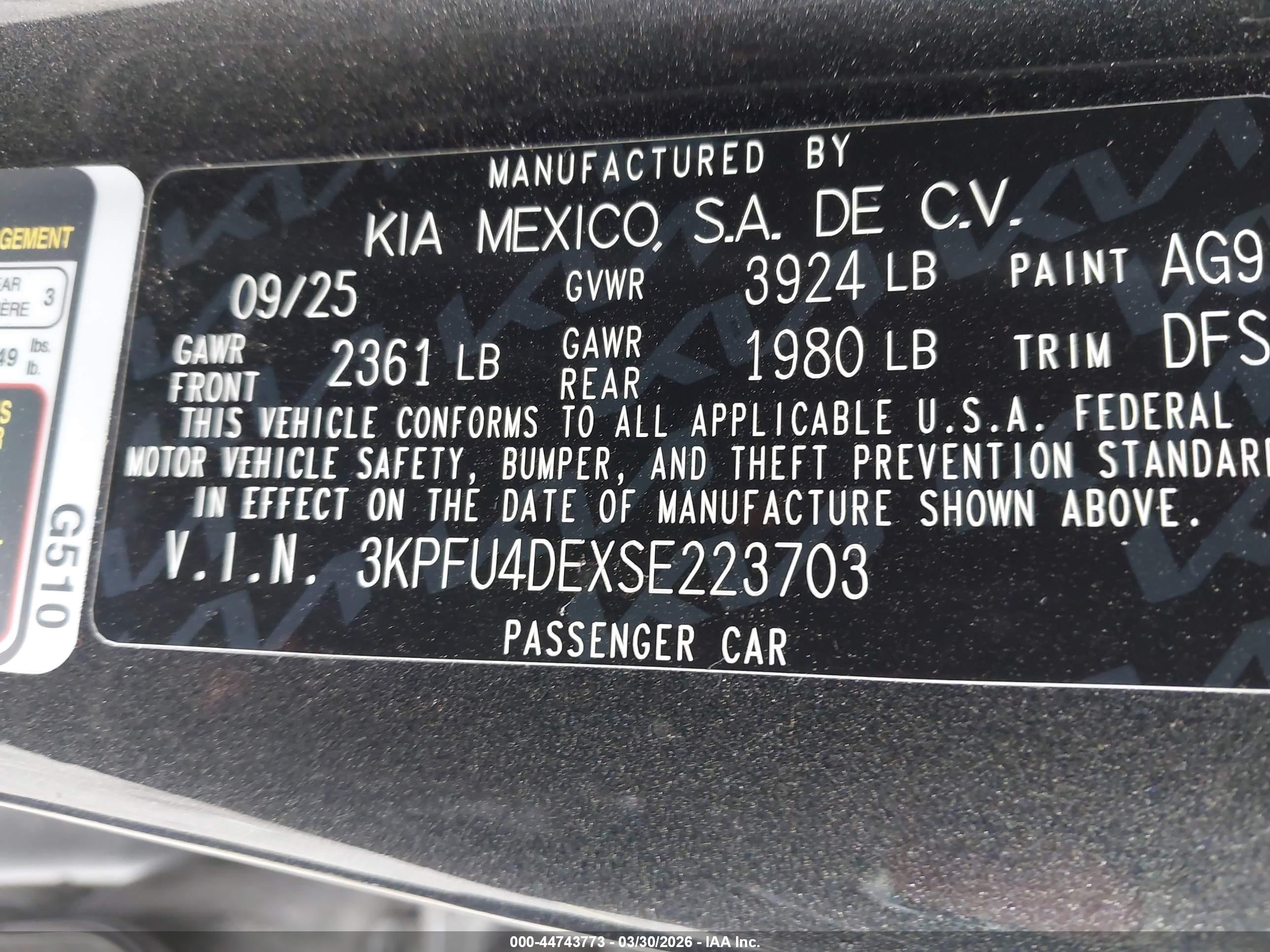 KIA K4 image 9