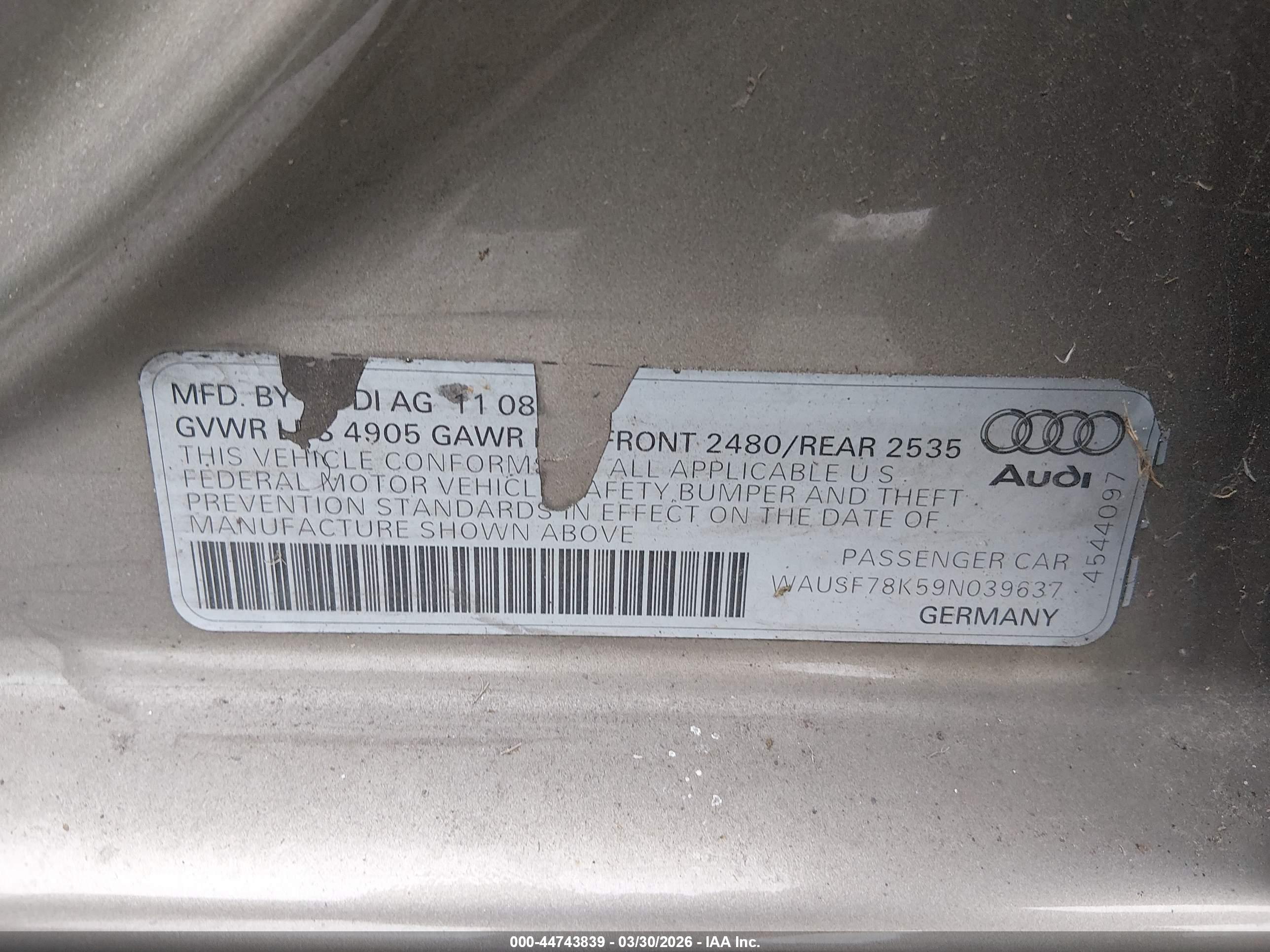 AUDI A4 image 9