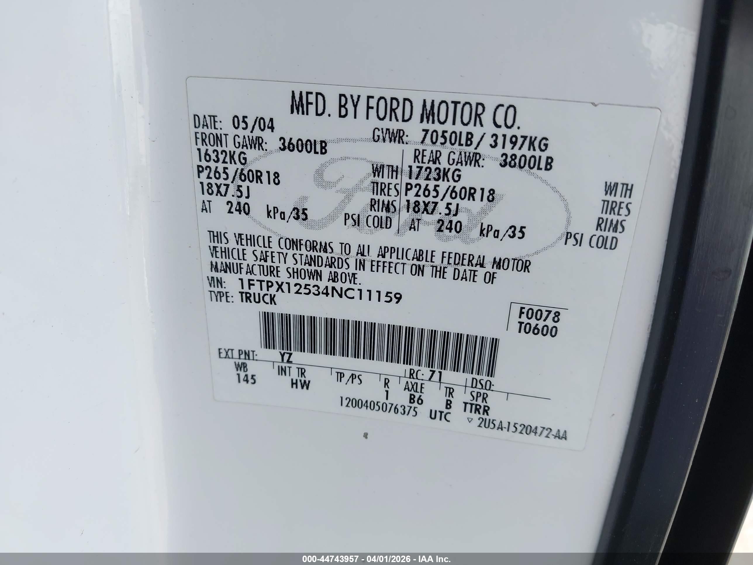FORD F-150 image 9