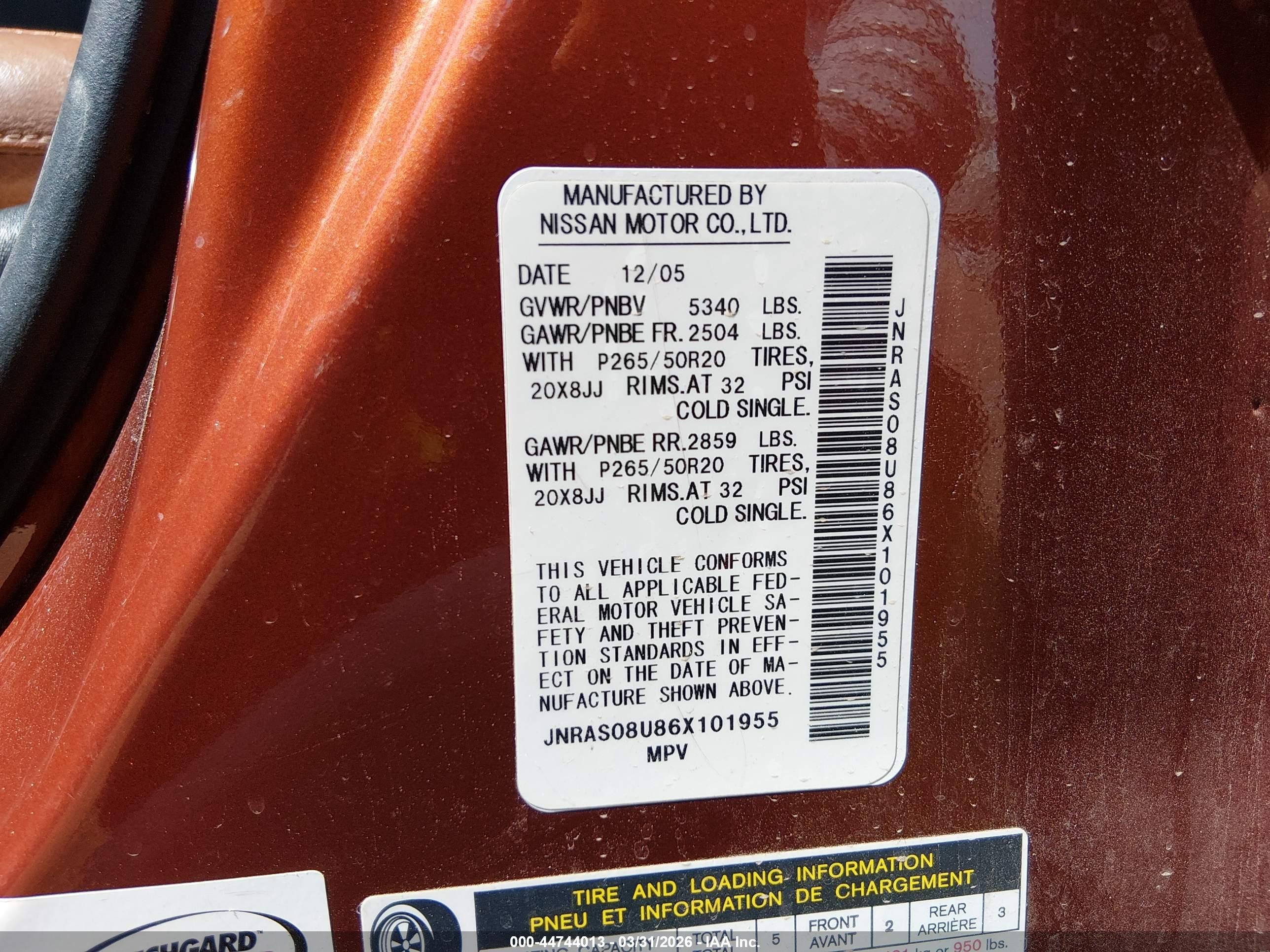 INFINITI FX35 image 9